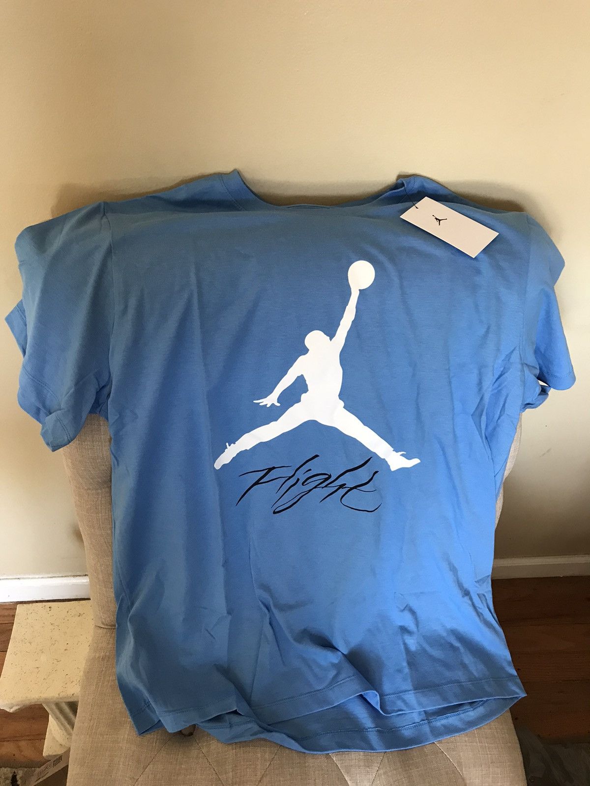 Jordan Brand Air Jordan Legend Blue / UNC Jumpman Tee Size XL Size US XL / EU 56 / 4 - 4 Thumbnail