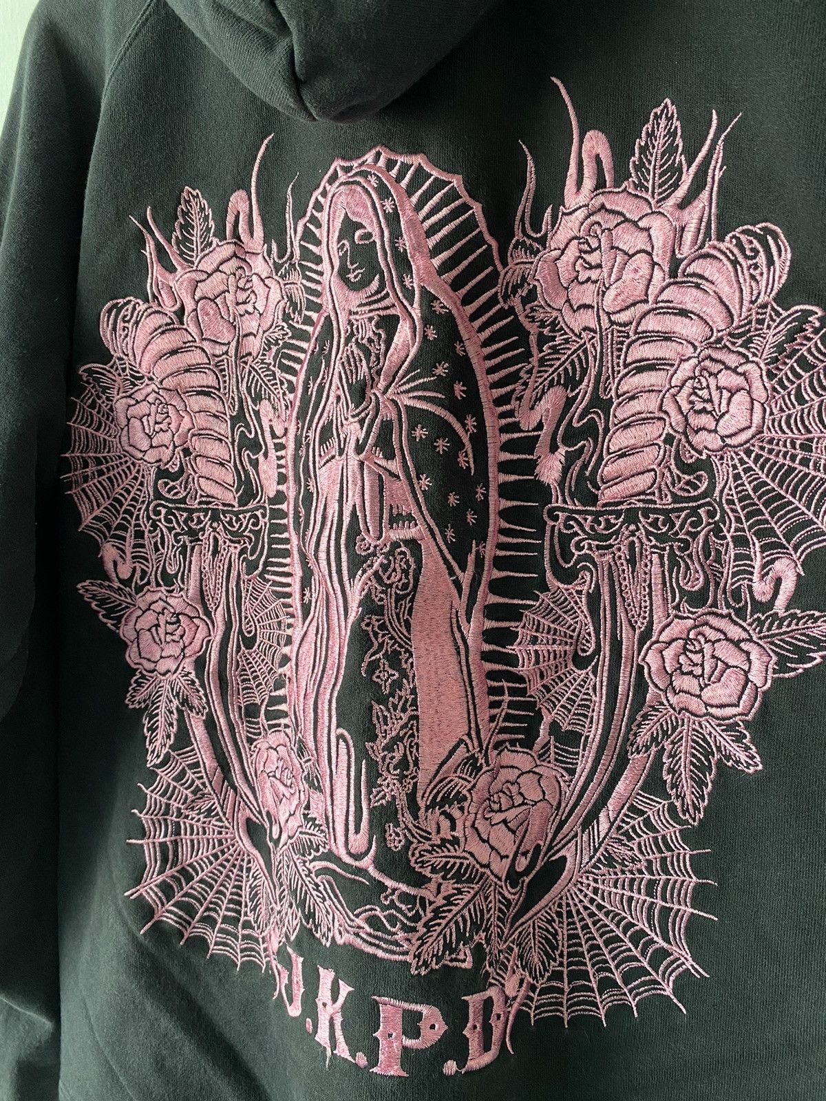 Japanese Brand J.K.P.D Embroided Pullover Hoodie Size US XL / EU 56 / 4 - 4 Thumbnail