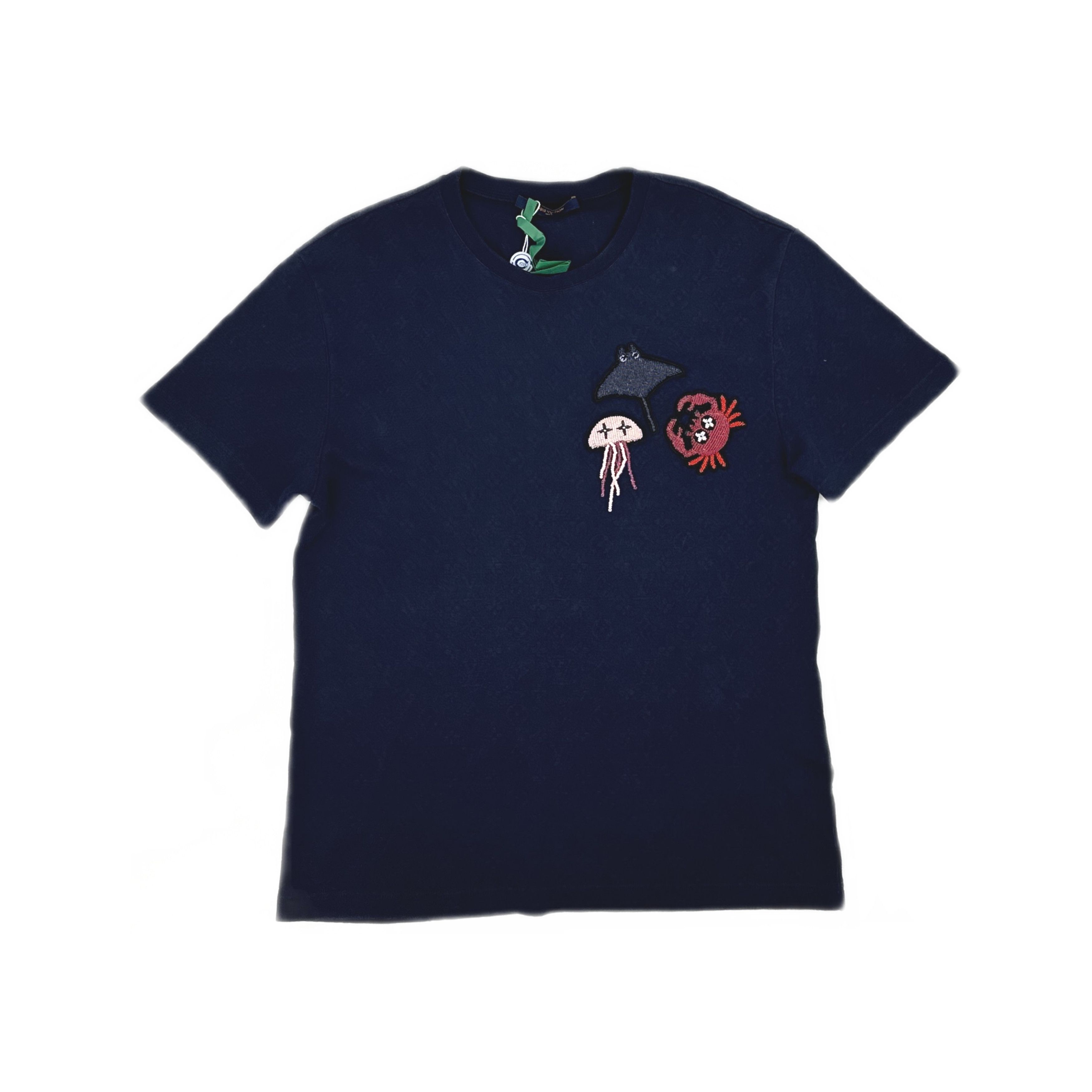 Louis Vuitton Louis Vuitton Beaded Monogram T-Shirt S Size US S / EU 44-46 / 1 - 1 Thumbnail