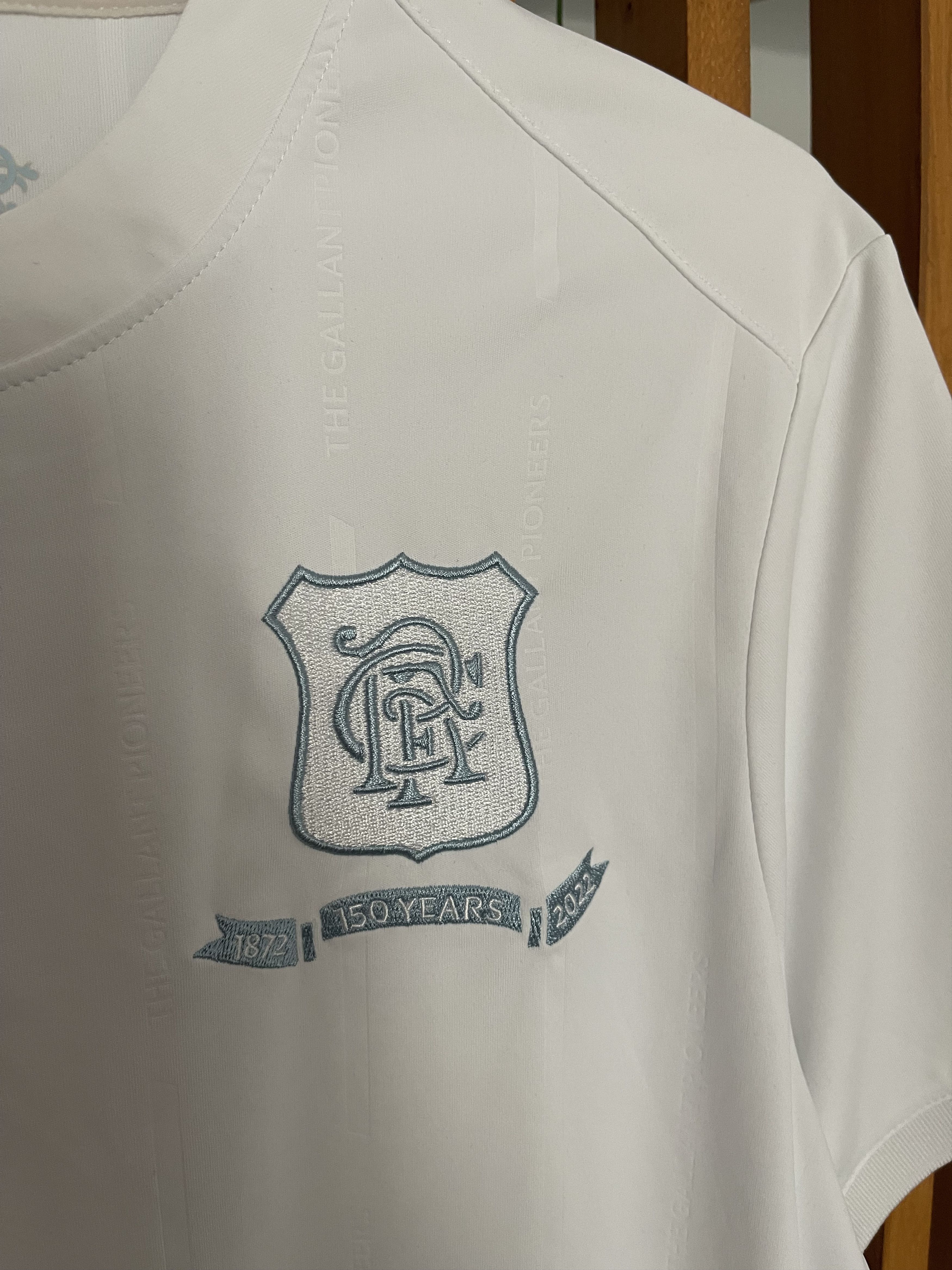 Castore Castore Rangers 150 Years Peter Campbell Shirt M White Size US M / EU 48-50 / 2 - 3 Thumbnail