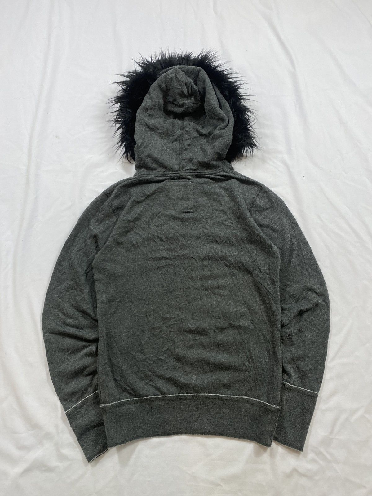 If Six Was Nine Distressed Sick Fur Hoodie Elkek Zip hoodie ifsix Lgb Size US M / EU 48-50 / 2 - 2 Thumbnail