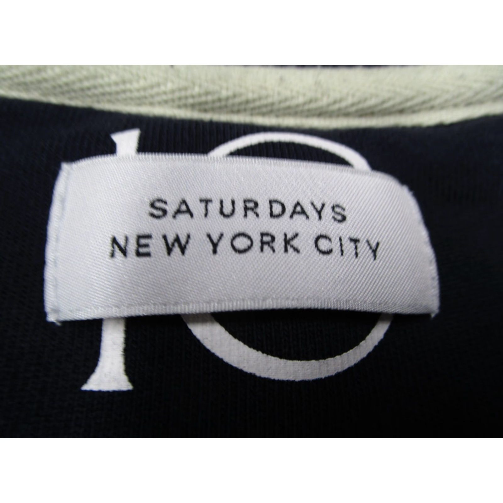 Vintage Saturdays New York City Sweatshirt Women Large Blue SATURDAYS Logo Crewneck Size L / US 10 / IT 46 - 2 Thumbnail