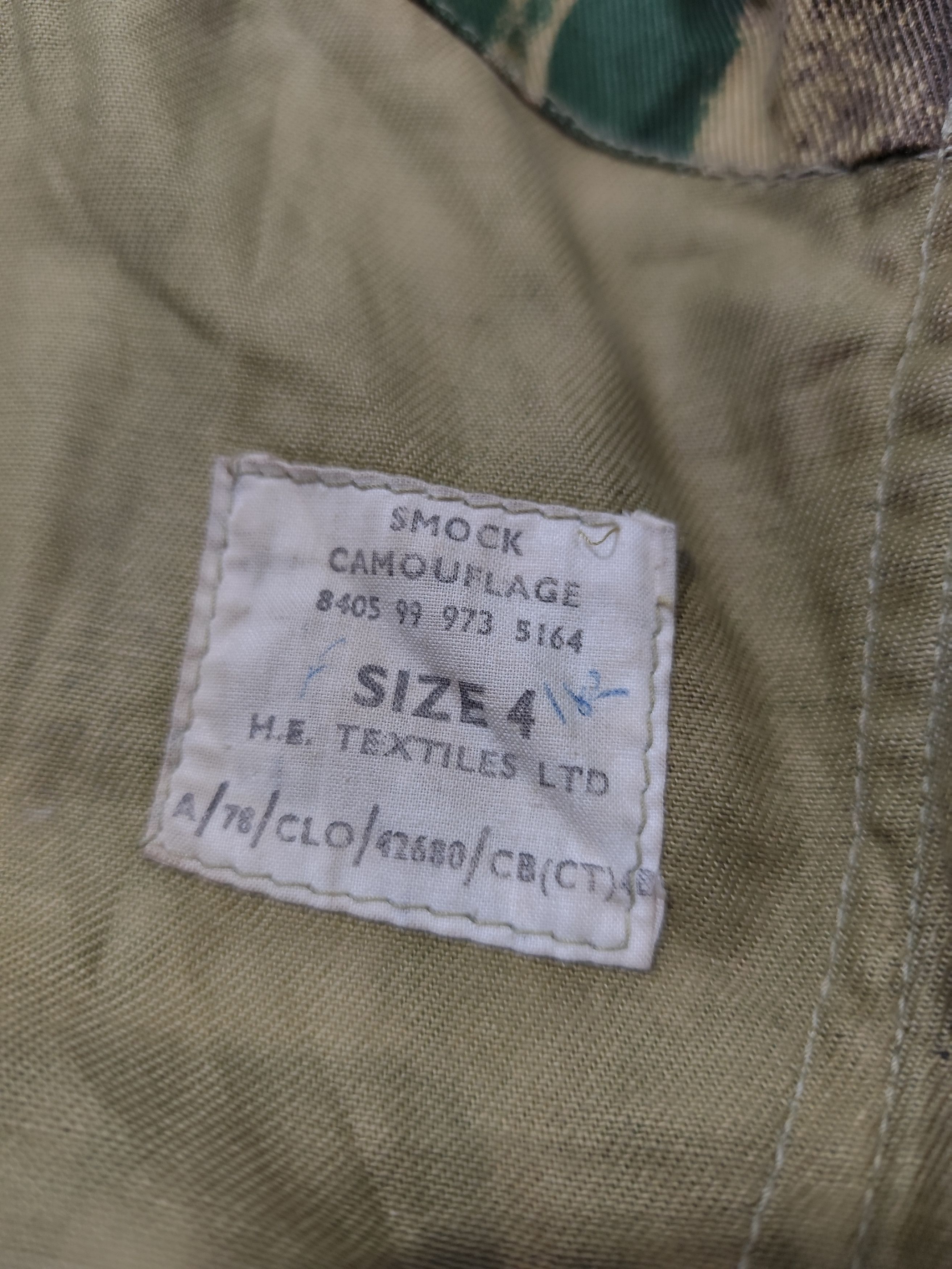 Vintage true vintage WWII british army danison smock brush strokes Size US XL / EU 56 / 4 - 6 Thumbnail