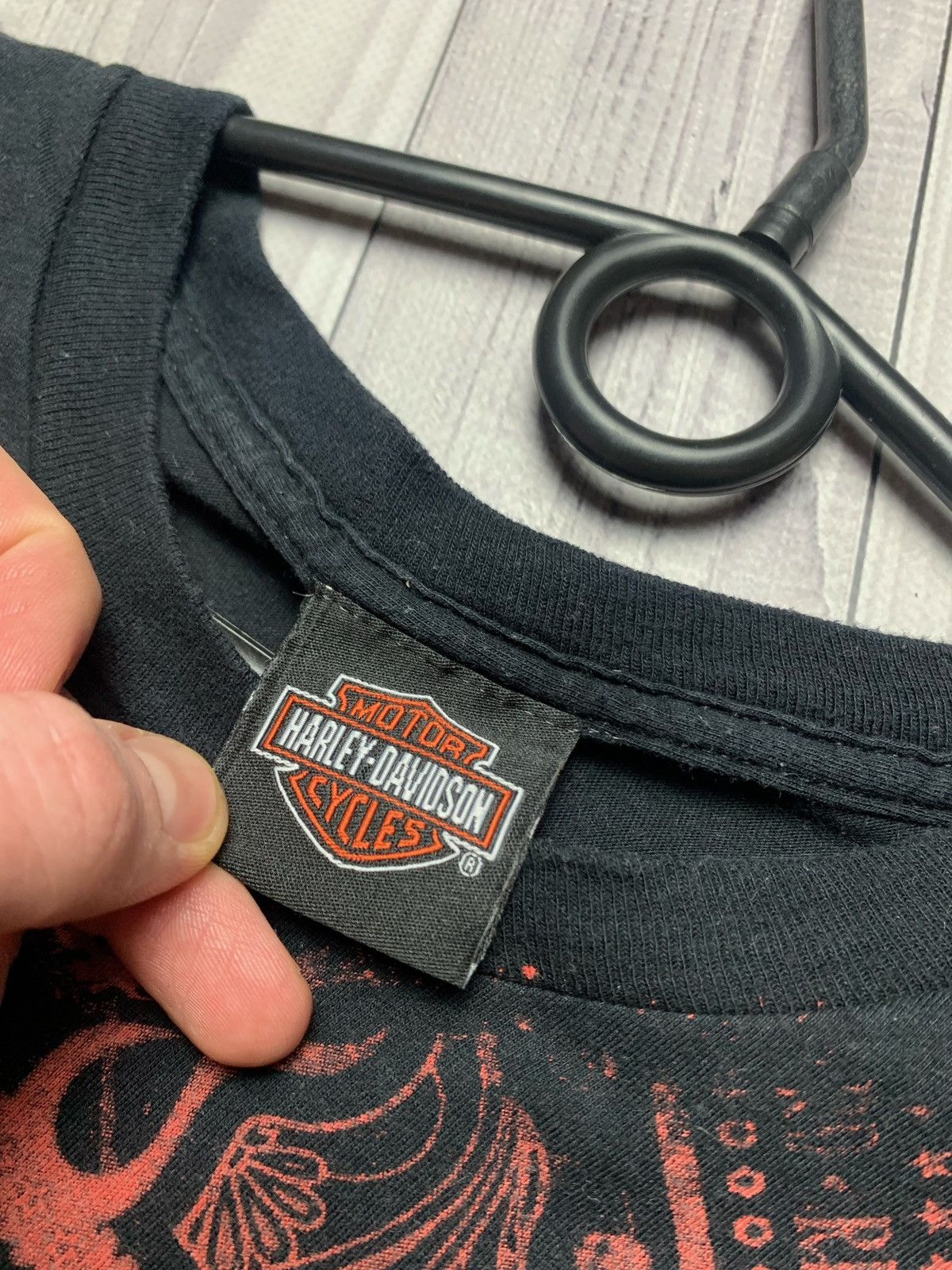 Band Tees × Harley Davidson × Vintage Harley Davison vintage T-shirt big logo Size L Size US L / EU 52-54 / 3 - 4 Thumbnail