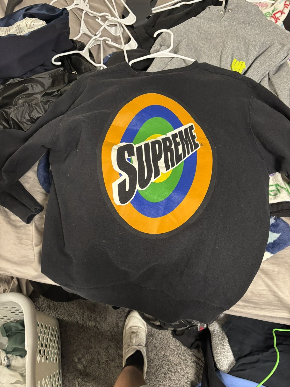 Supreme Supreme shout crewneck Size US L / EU 52-54 / 3 - 3 Thumbnail