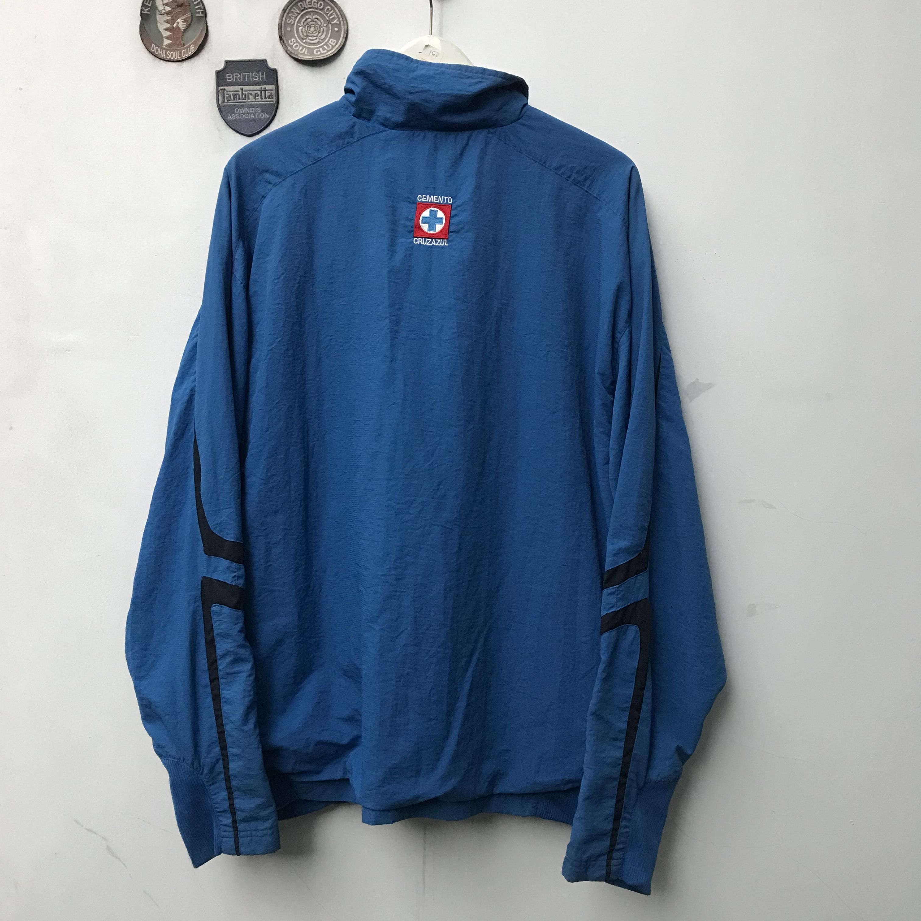 Umbro Vintage Umbro x deportivo Cruzazul mexico tracktop jacket Size US L / EU 52-54 / 3 - 7 Thumbnail