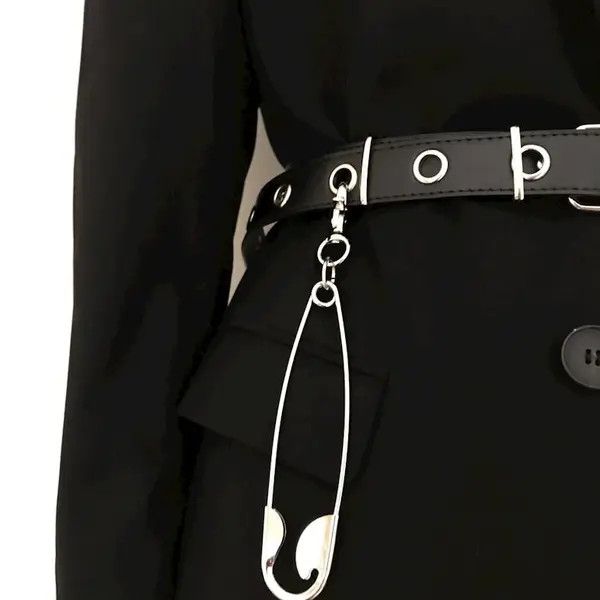 Other Punk Big Safety Pin Metal Pendant Keychain Size ONE SIZE - 1 Thumbnail
