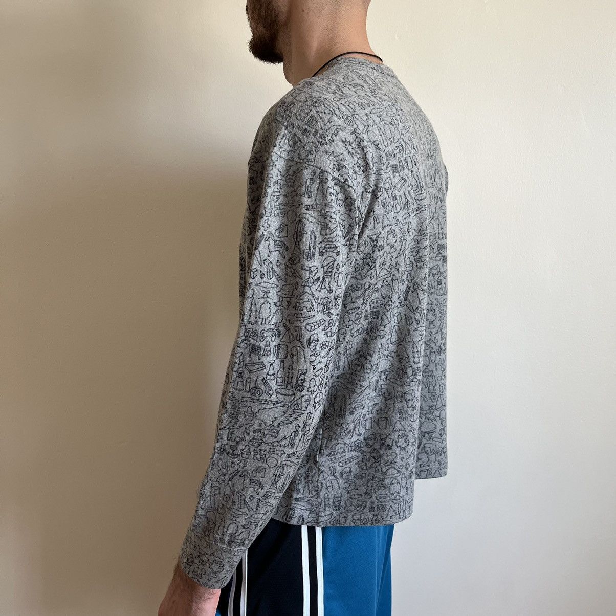 Comme des Garcons AW2003 Rare Comme Des Garcons Homme Wool Sweater Size US M / EU 48-50 / 2 - 4 Thumbnail