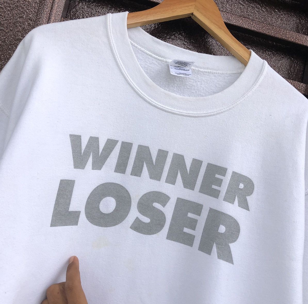 Vintage Vintage SUB POP GRUNGE Label Winner Loser Seattle Bands Size US L / EU 52-54 / 3 - 7 Thumbnail