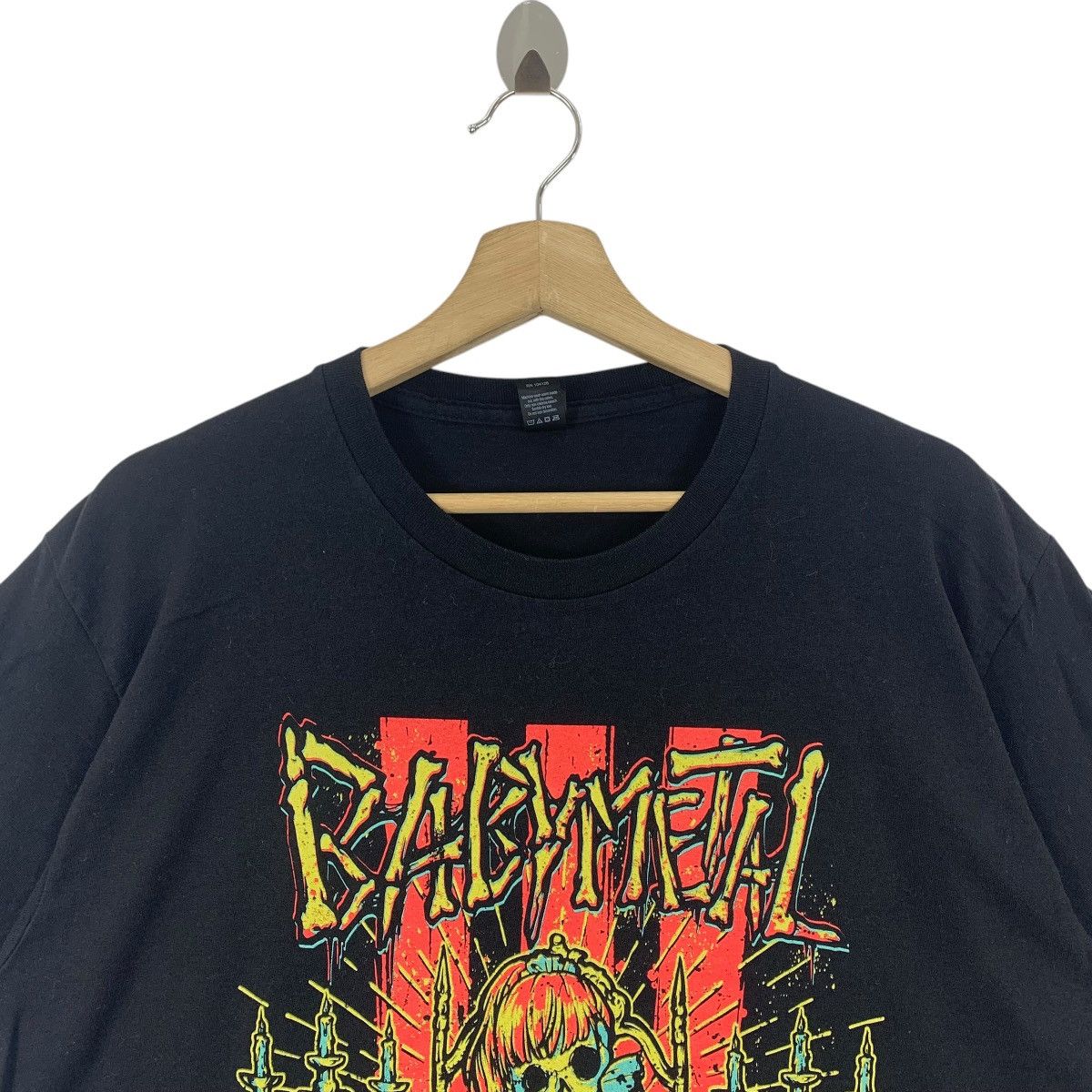 Band Tees × Japanese Brand × Vintage BABY METAL US tour 2017 Japanese band tee Size US L / EU 52-54 / 3 - 3 Thumbnail