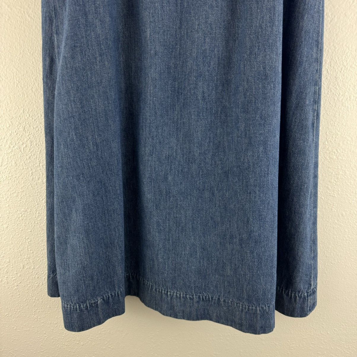 Lands' End LANDS END Vintage Dark Wash Denim Jean Western Midi Skirt Size 30" / US 8 / IT 44 - 8 Thumbnail