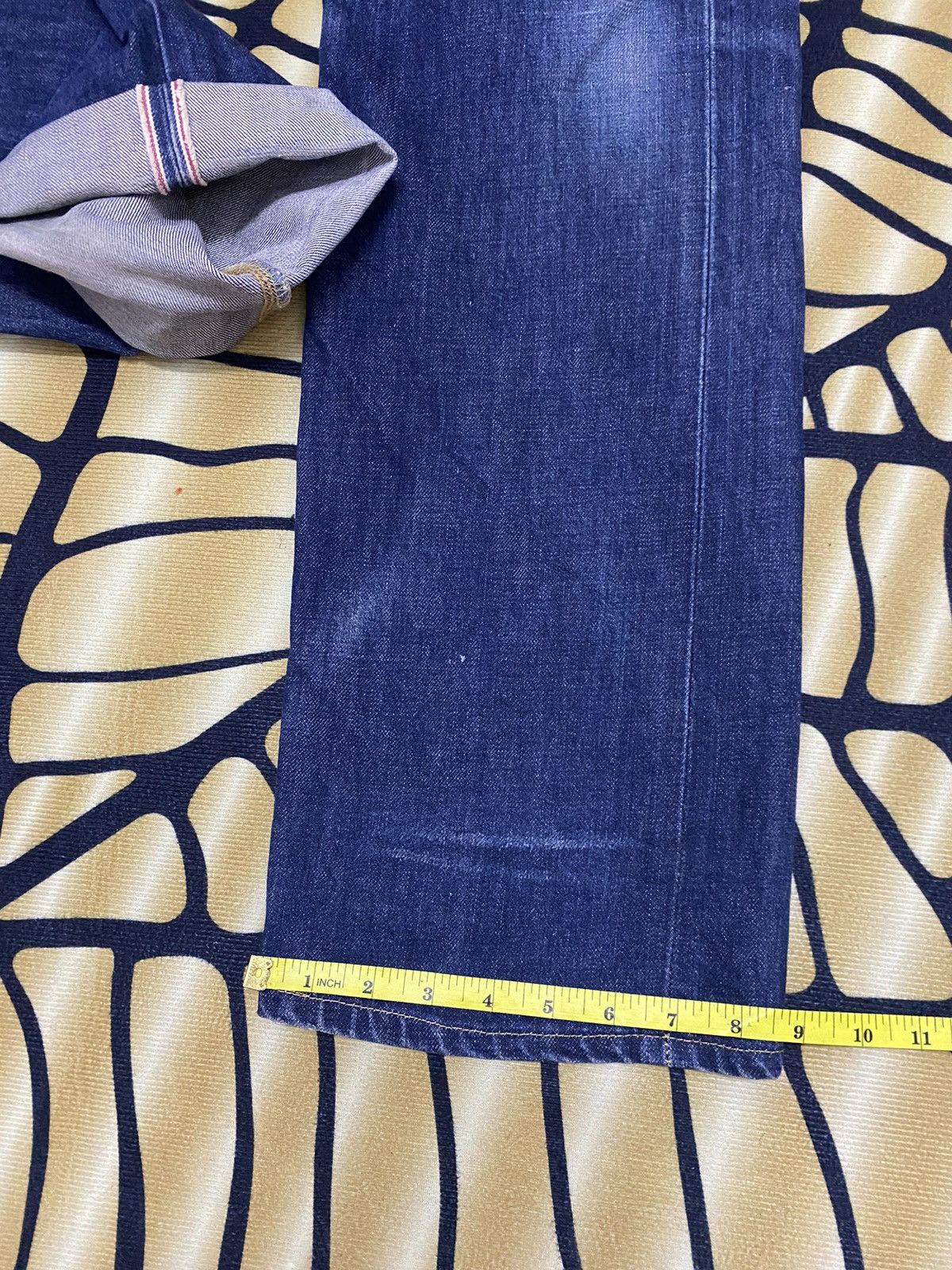 Edwin Edwin Selvedge Denim Jeans Distressed Size US 29 - 21 Thumbnail
