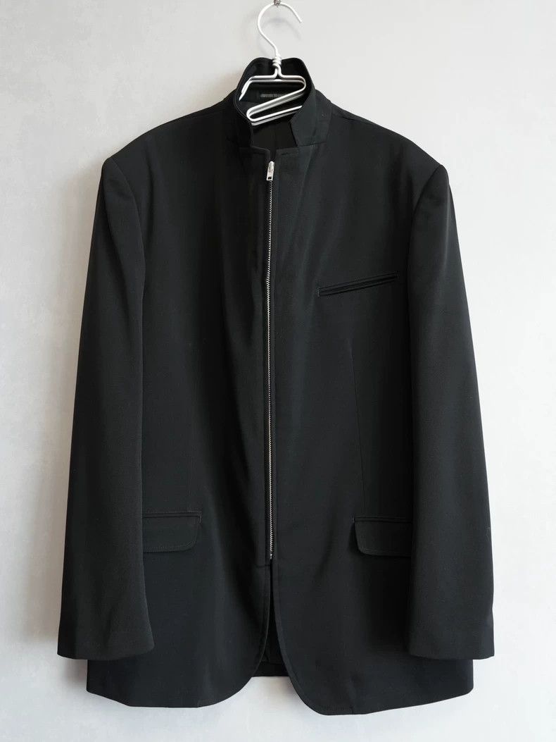 Yohji Yamamoto Yohji Yamamoto 02 AW Zip Buckle Show Wool Jacket 2503-Next Size US L / EU 52-54 / 3 - 3 Thumbnail