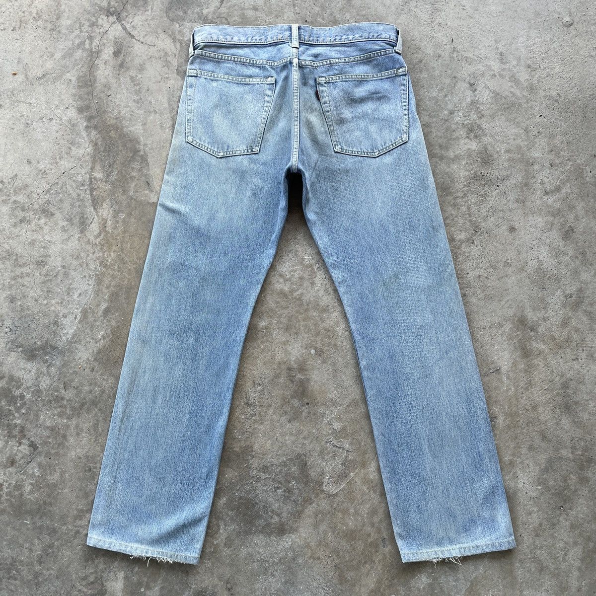 Japanese Brand × Jean × Vintage Vintage Japanese Mud Wash Faded Denim Jeans Pants Distressed Size US 32 / EU 48 - 12 Thumbnail