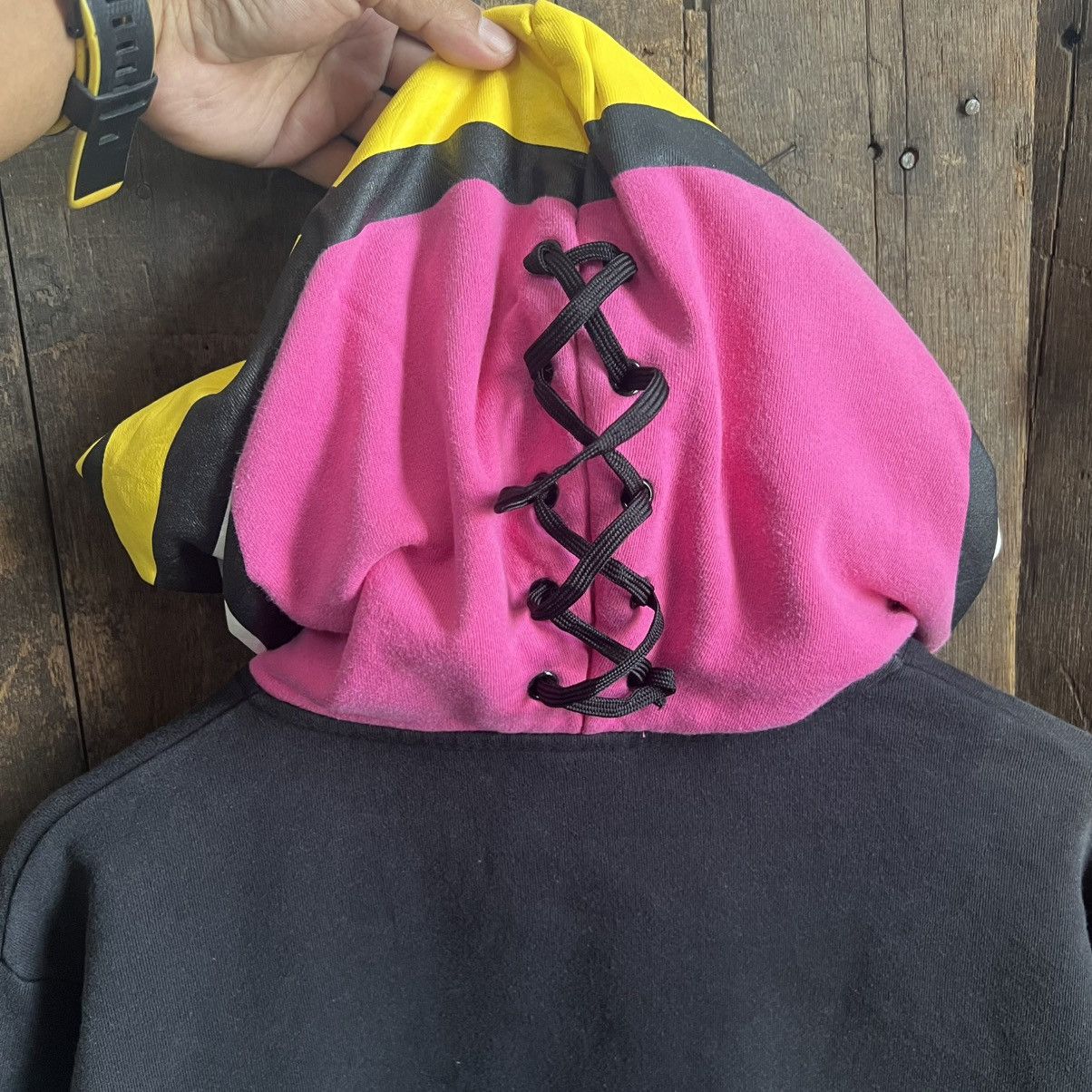 Vintage Vintage Laundry Full Zipper Mask Wrestling Hoodie Size US L / EU 52-54 / 3 - 4 Thumbnail