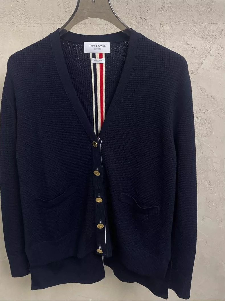 Thom Browne Thom Browne size0 Huffug open-front jacket Size US XS / EU 42 / 0 - 2 Thumbnail
