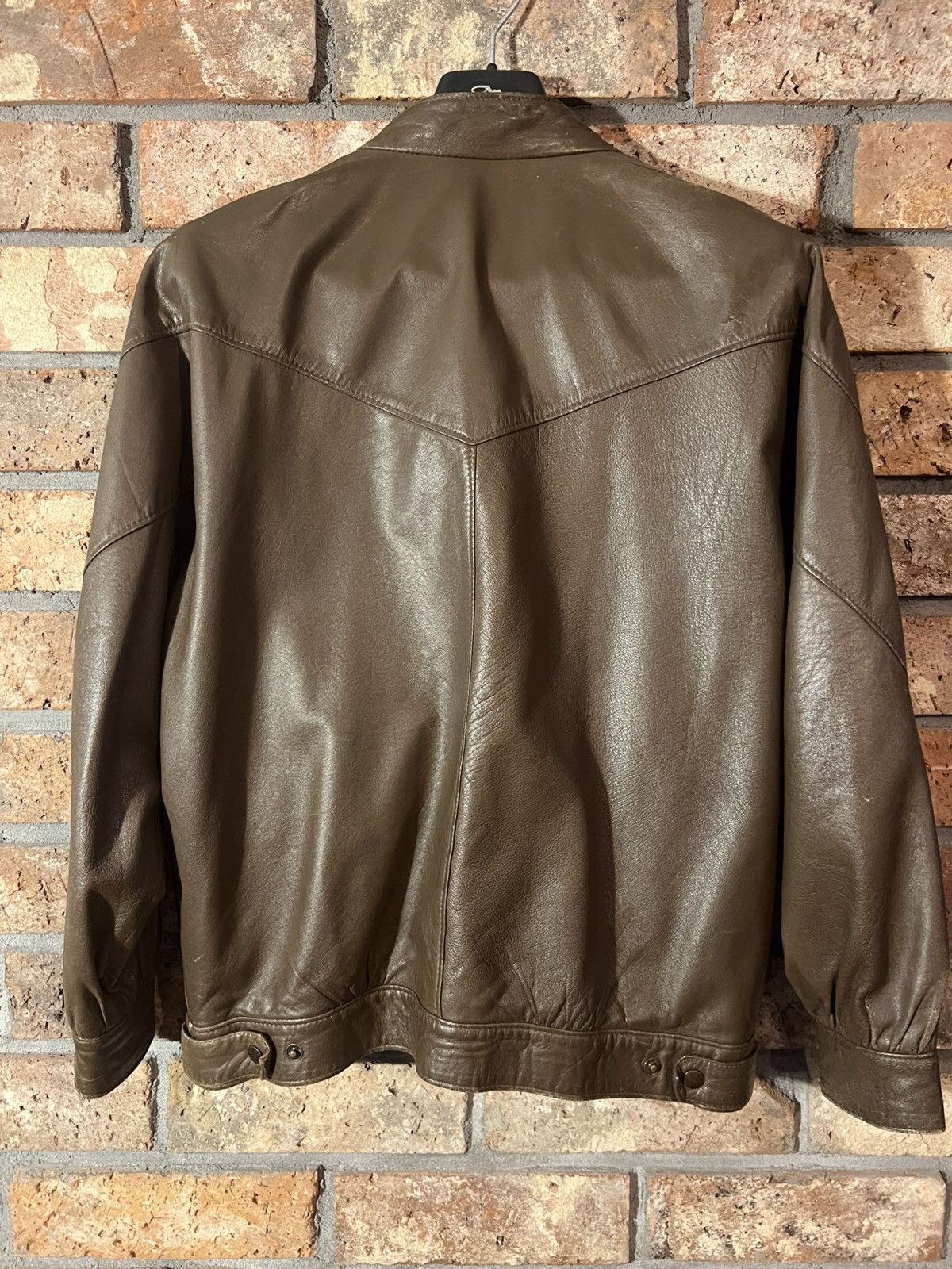 Other St Michael Leather Jacket Vintage Size US S / EU 44-46 / 1 - 7 Thumbnail