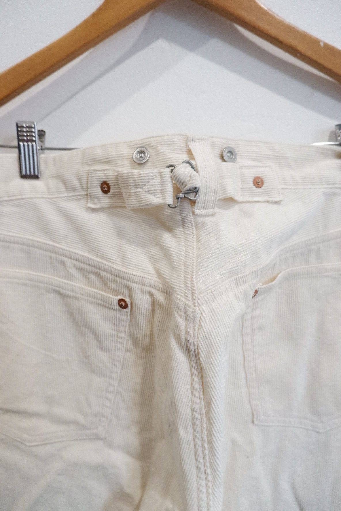 Haversack Vintage Haversack Buckle Back Selvedge Corduroy Pants Size US 32 / EU 48 - 5 Thumbnail