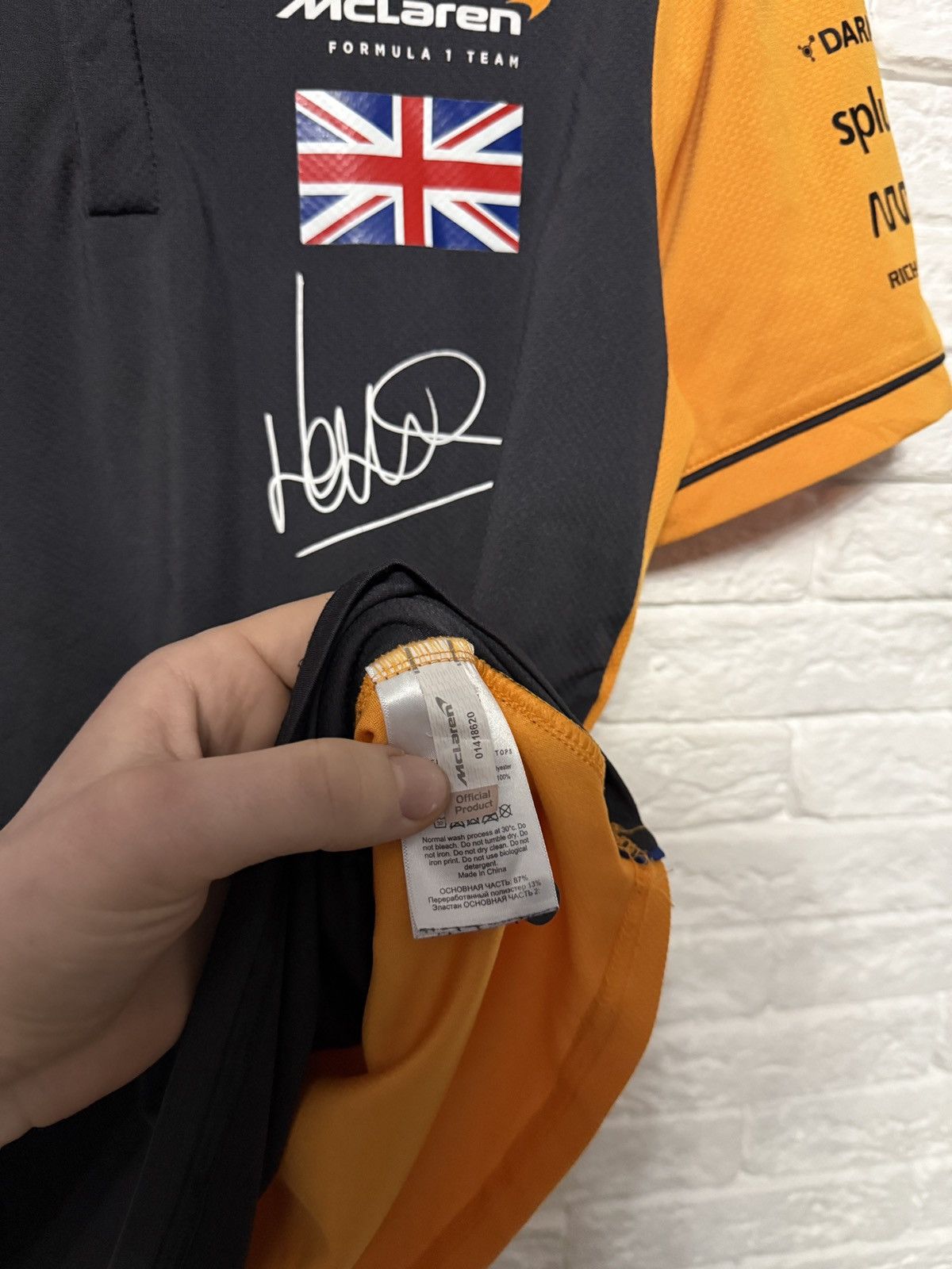 Castore Castore McLaren Lando Norris 2023 Racing Jersey F1 Shirt Size US S / EU 44-46 / 1 - 6 Thumbnail