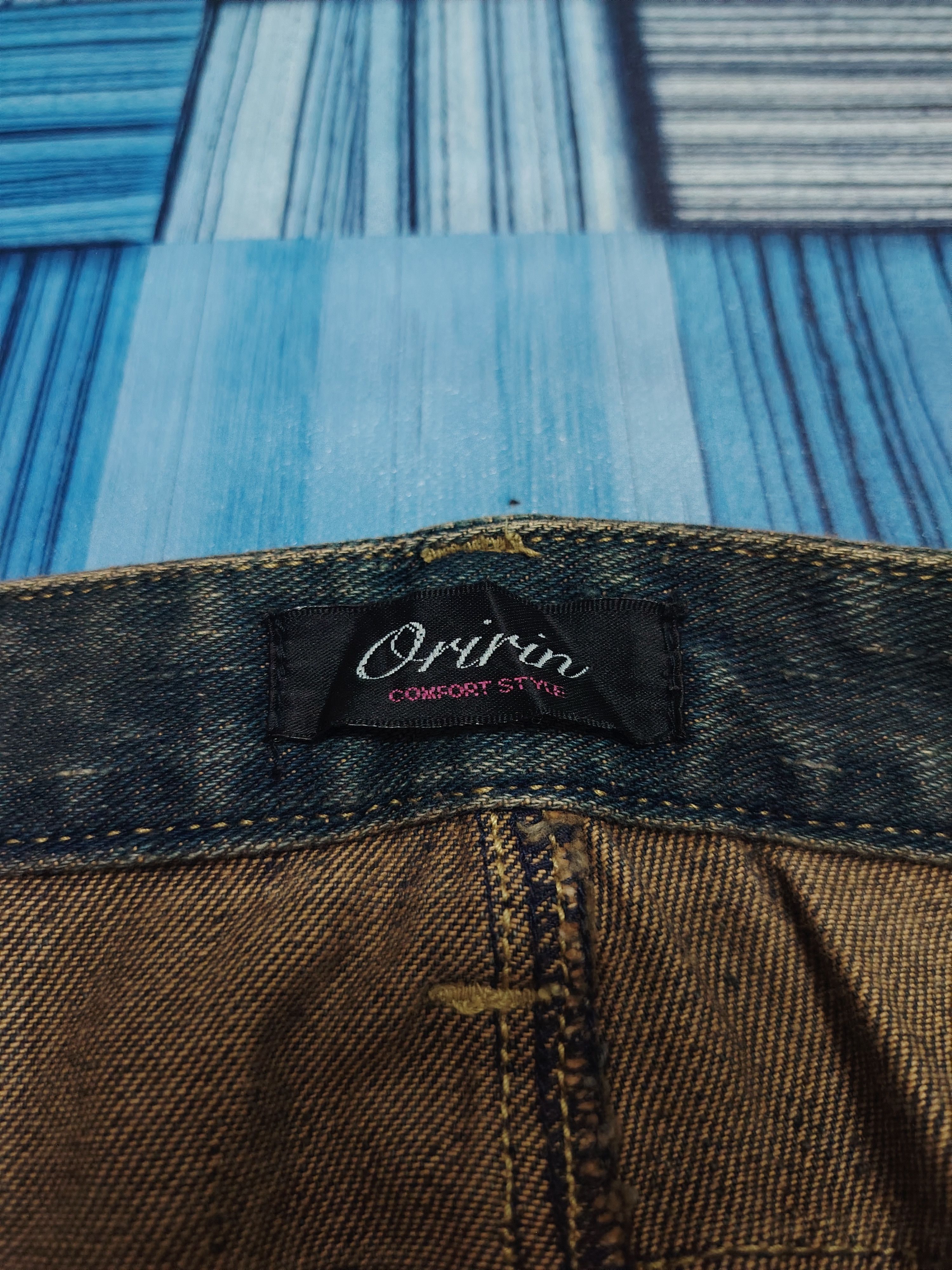 Le Grande Bleu (L.G.B.) 💥Rare design💥 Oririn Japan Bootcut Flared Jeans Size 26" / US 2 / IT 38 - 9 Thumbnail