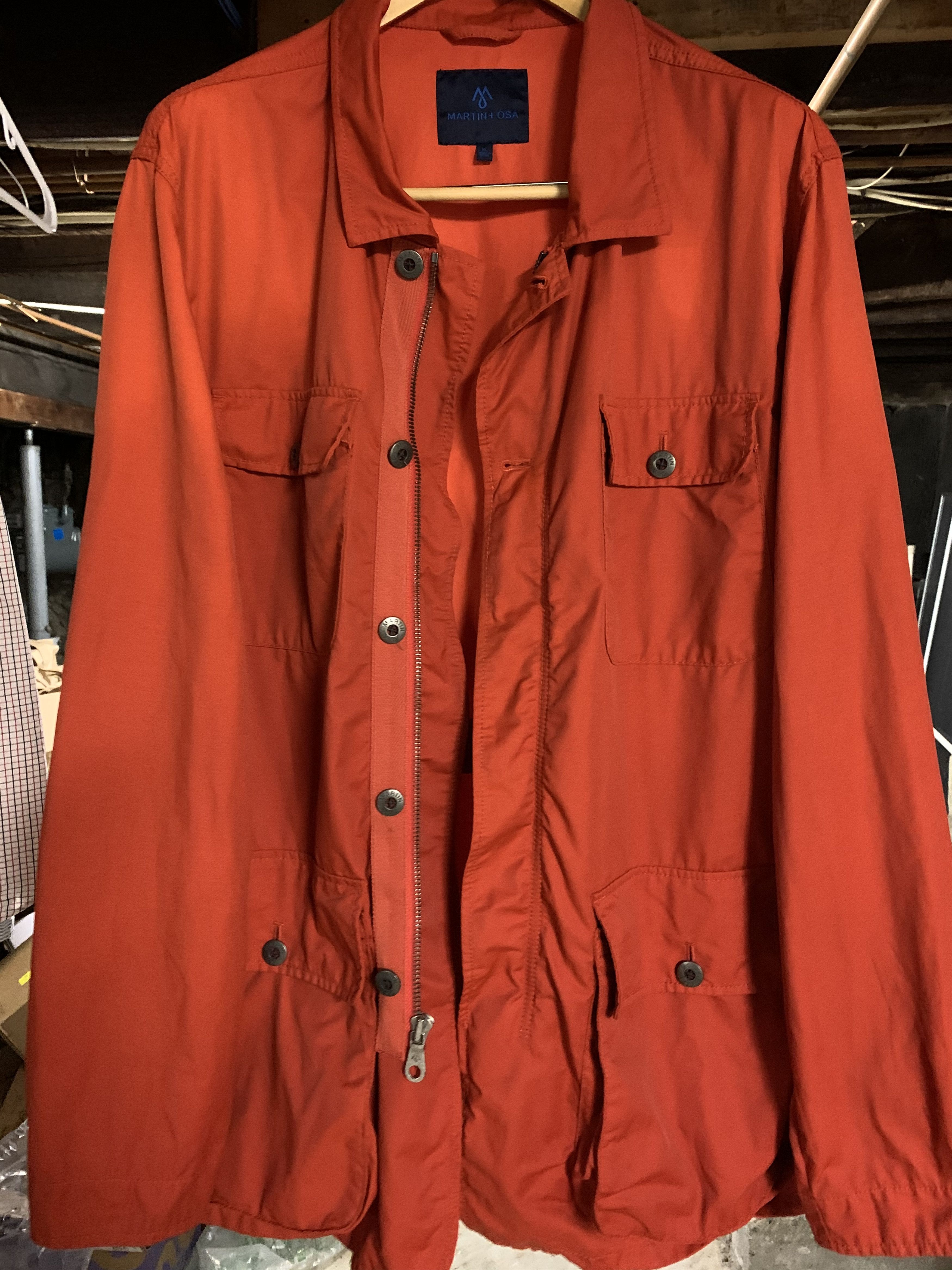 Cotton-blend field jacket