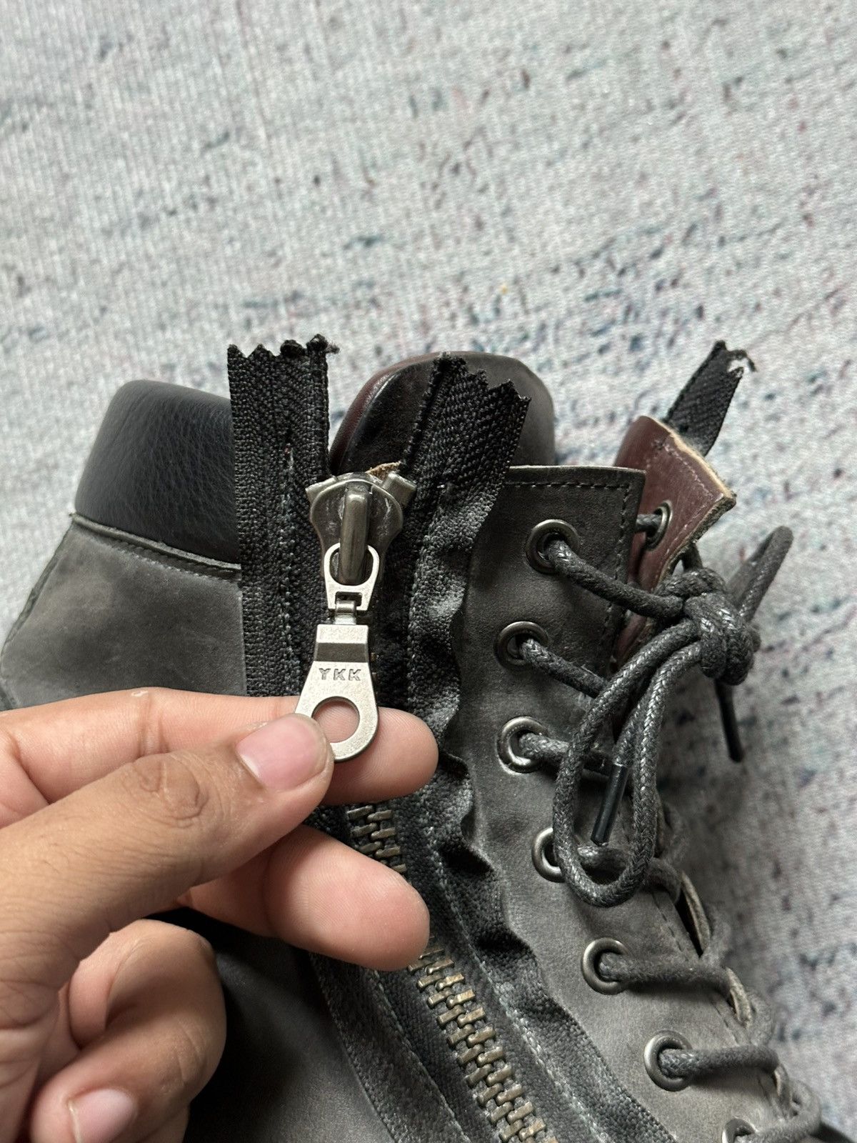 Vintage Hawkins Double Zipper Boots Size US 9 / EU 42 - 10 Thumbnail