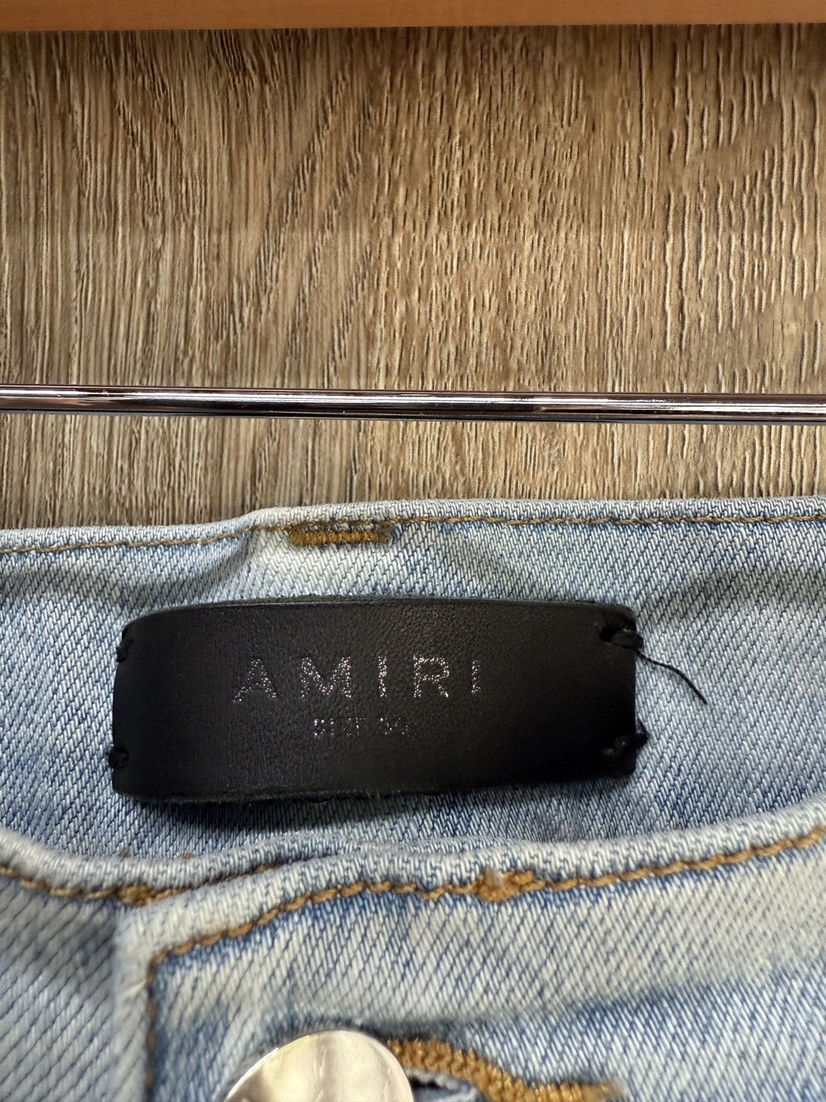 Amiri Amiri Blue Bandana Jeans Size US 30 / EU 46 - 5 Thumbnail