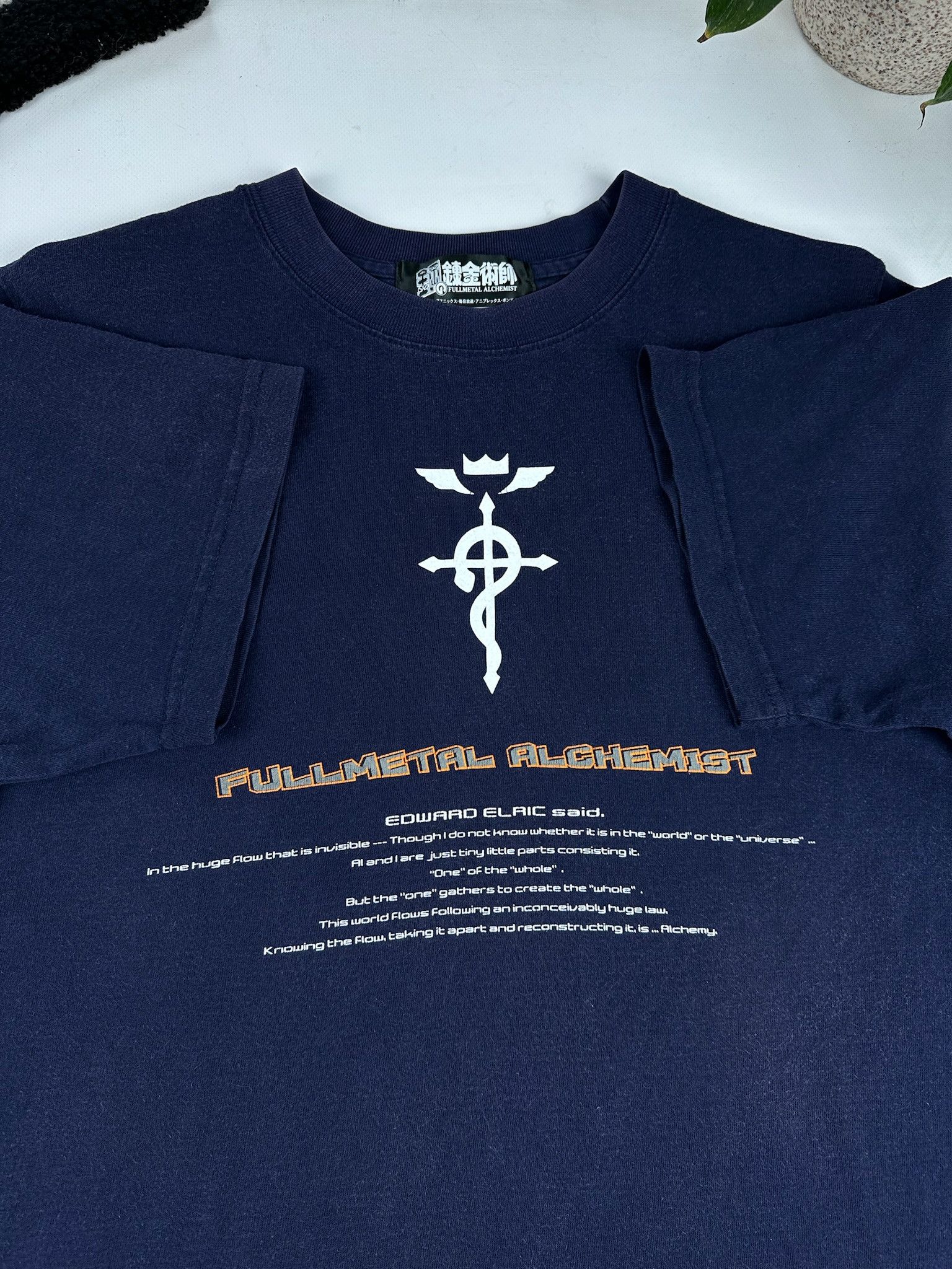 Japanese Brand 2003 Vintage Full Metal Alchemist tee anime Size US M / EU 48-50 / 2 - 4 Thumbnail