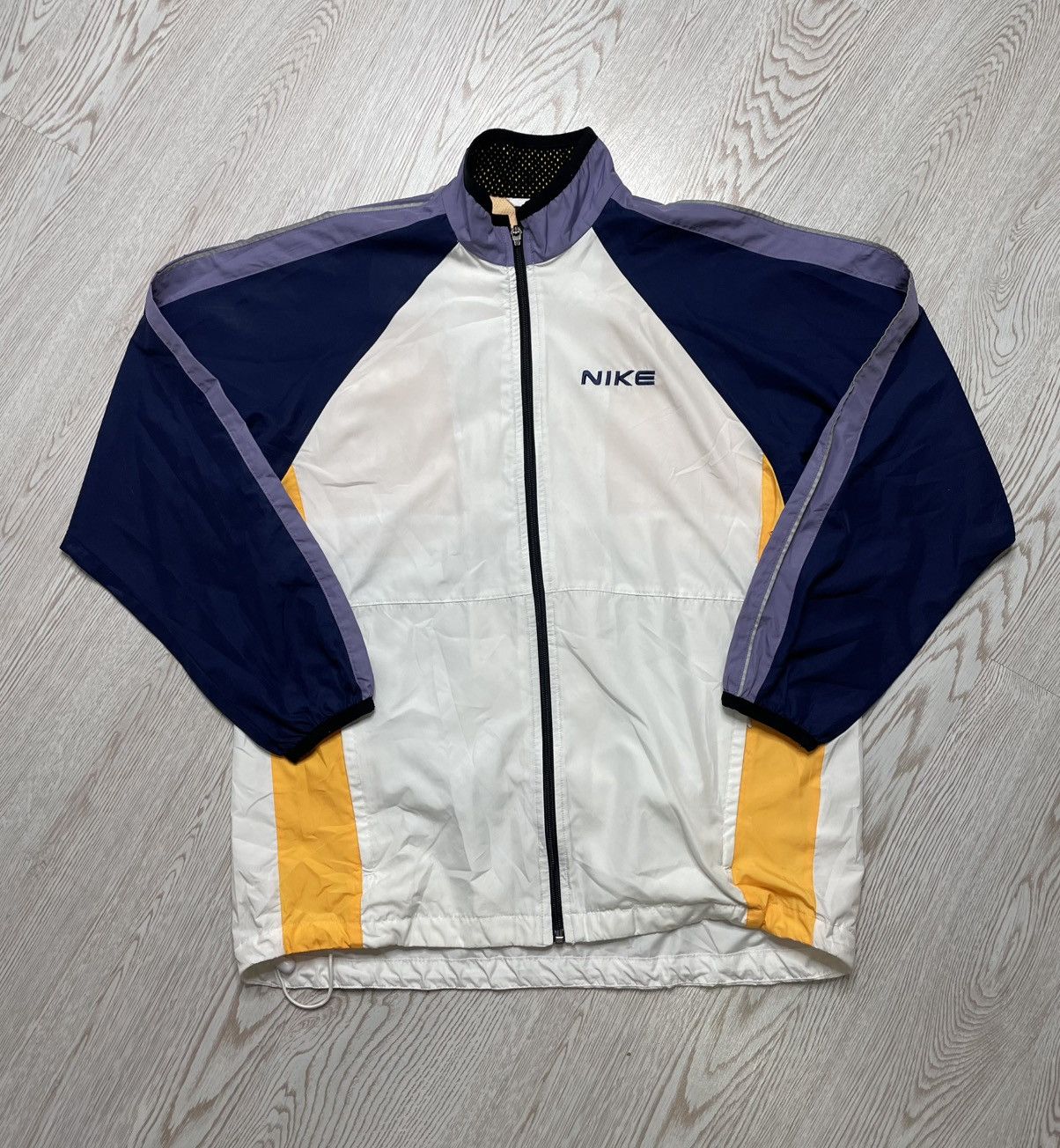Nike × Vintage Y2K Vintage Nike Track Jacket Raincoat size M Size US M / EU 48-50 / 2 - 1 Thumbnail