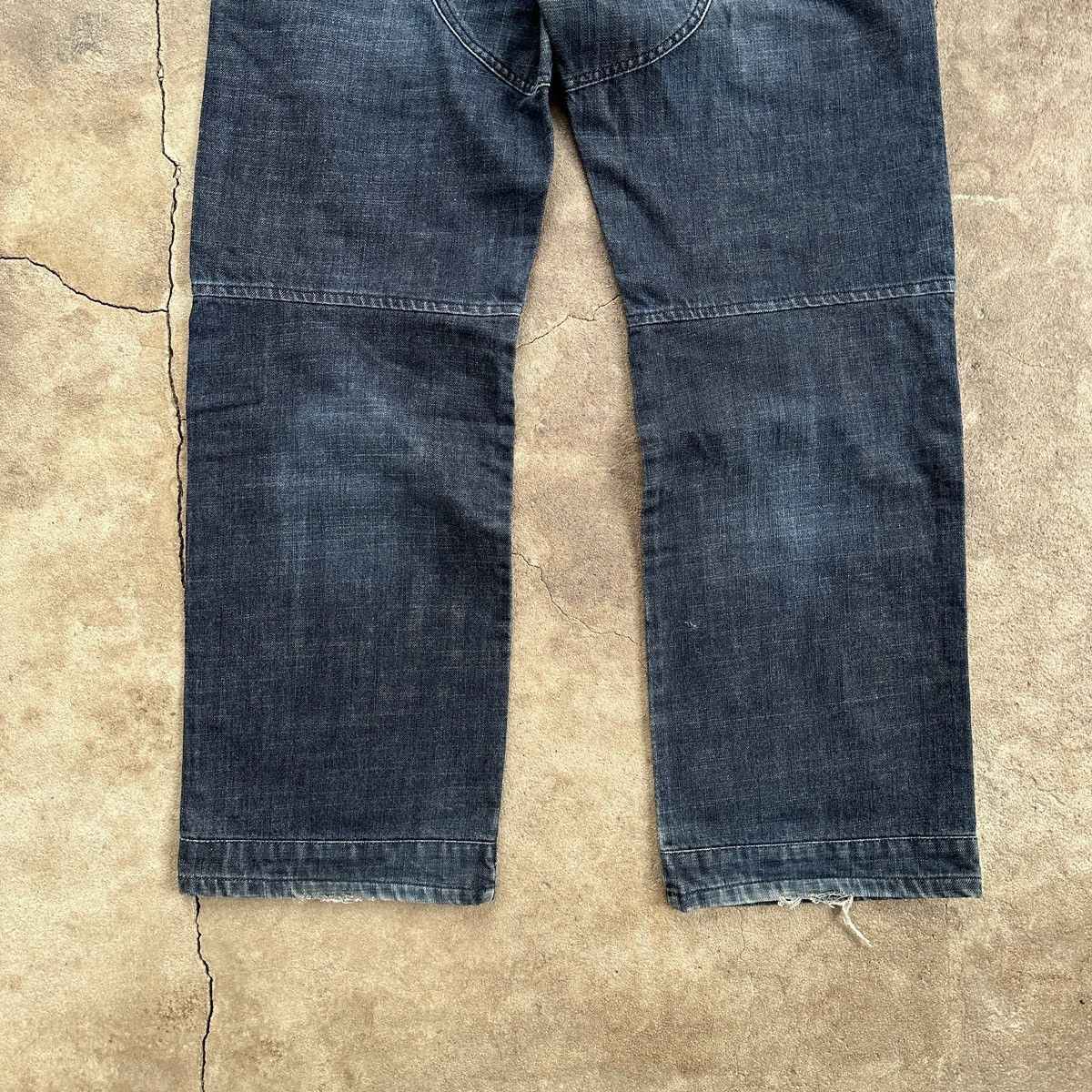 G-Star × Vintage Vintage G-Star Raw Dart RT Cargo Baggy Fit Knee Denim Size US 34 / EU 50 - 8 Thumbnail