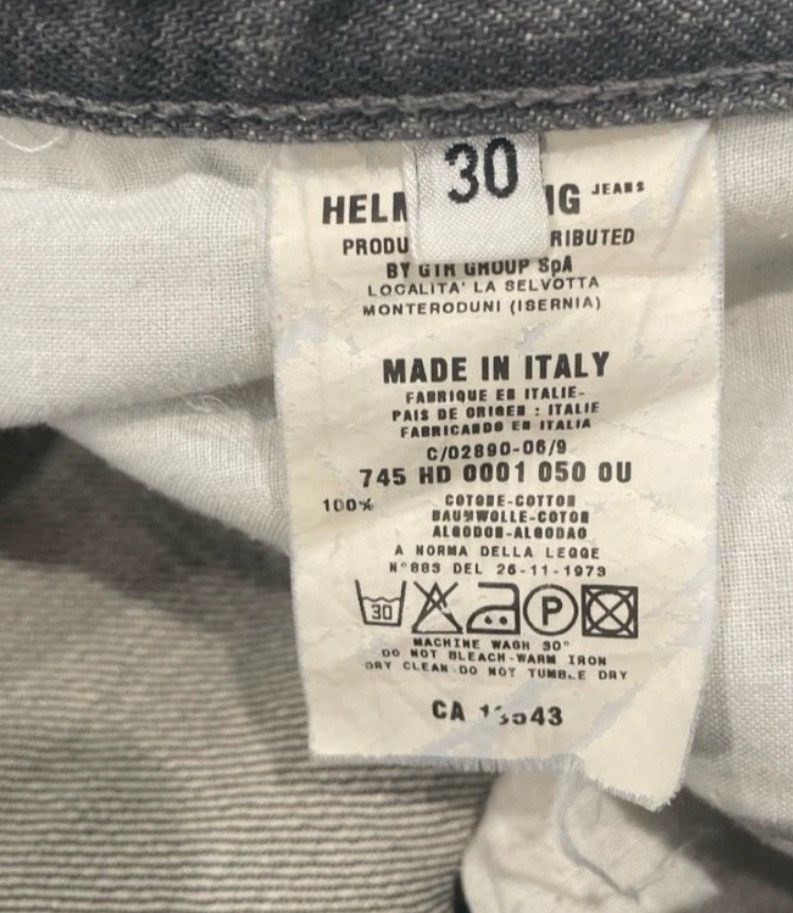 Helmut Lang Helmut Lang's brown washed denim jeans2412-Nextarrow Size US 30 / EU 46 - 4 Thumbnail