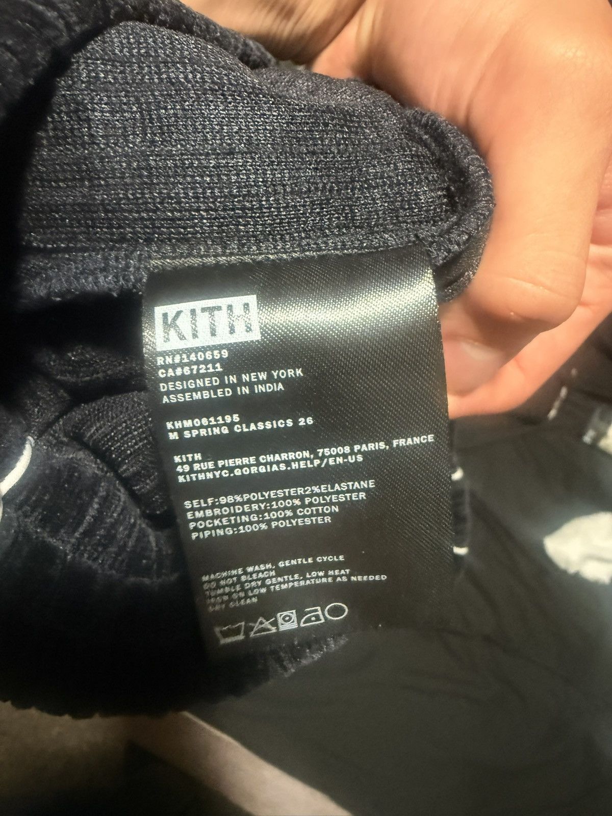 Kith Kith Velvet Corduroy Damon Track Pant 'Ink' Size US 30 / EU 46 - 9 Thumbnail
