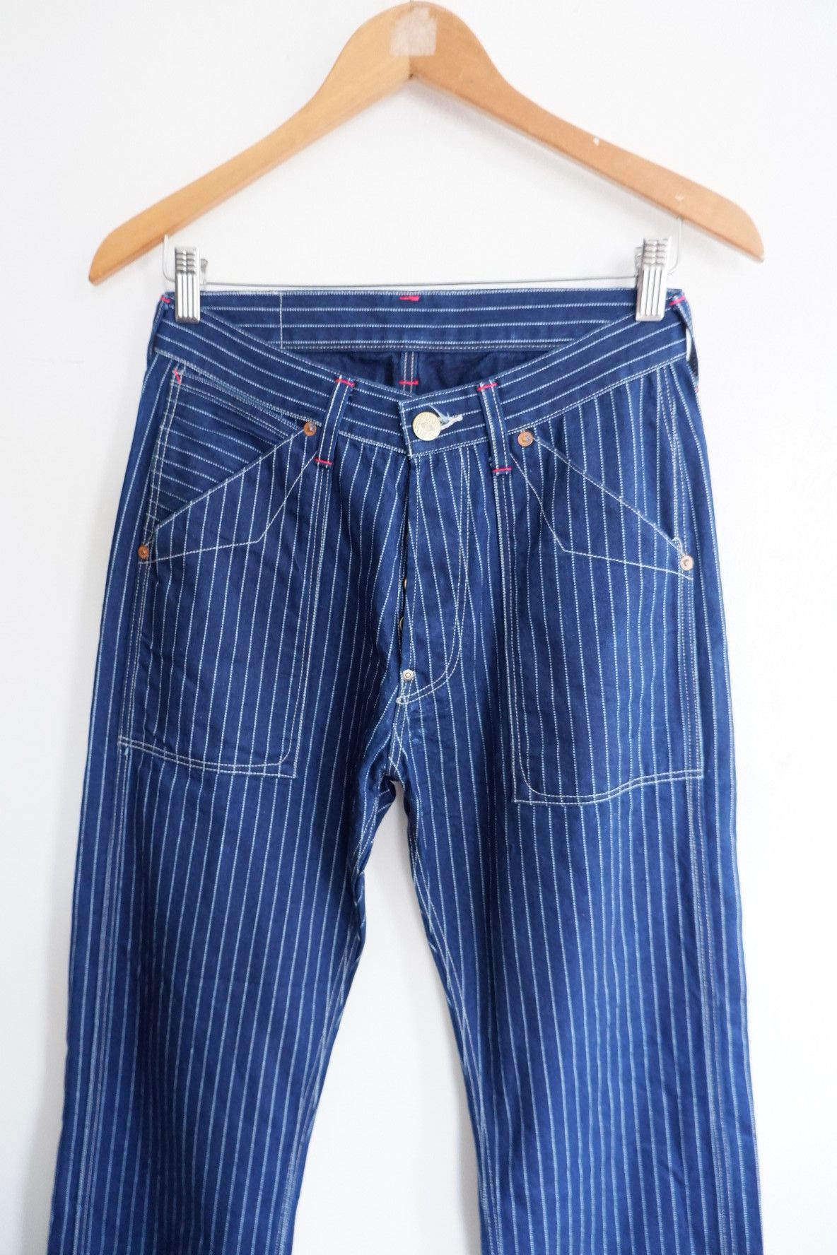 Pherrow's Vtg Pherrows Lot 333 Wabash Indigo Pants Size US 28 / EU 44 - 3 Thumbnail
