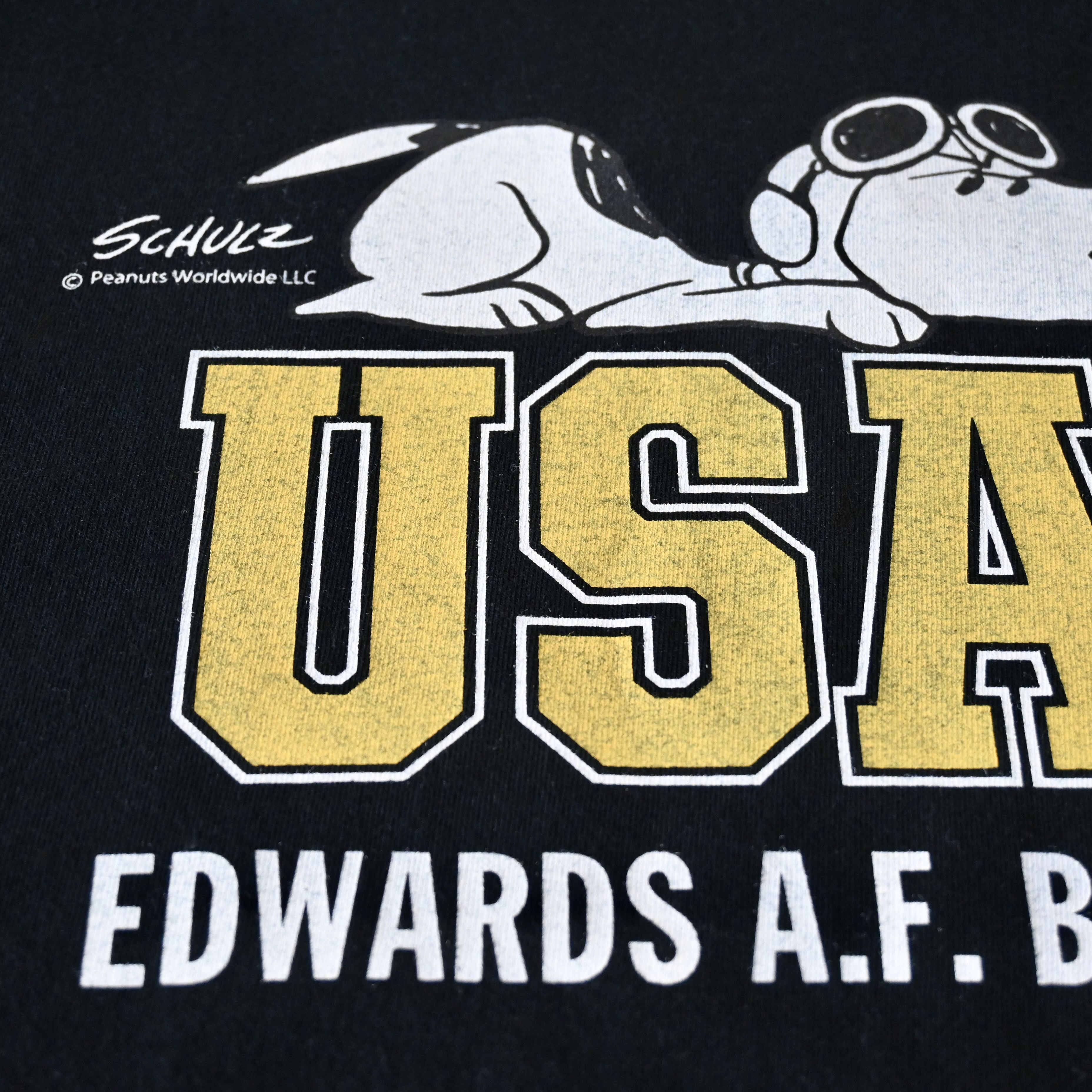 Buzz Rickson's BUZZ RICKSON'S x PEANUTS USAF Snoopy T-shirt, made in USA, L Size US M / EU 48-50 / 2 - 10 Thumbnail