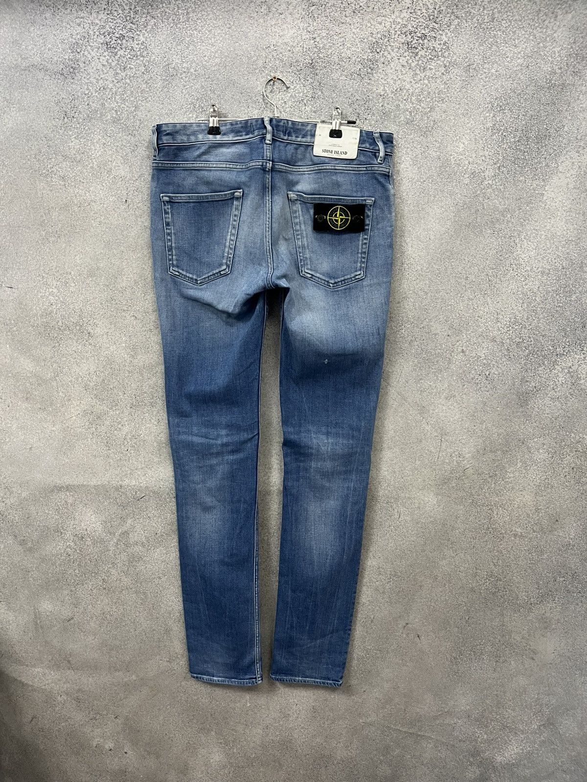 Stone Island Vintage Stone Island Jeans Patch Pocket Straight Fit Casual Size US 31 - 1 Thumbnail