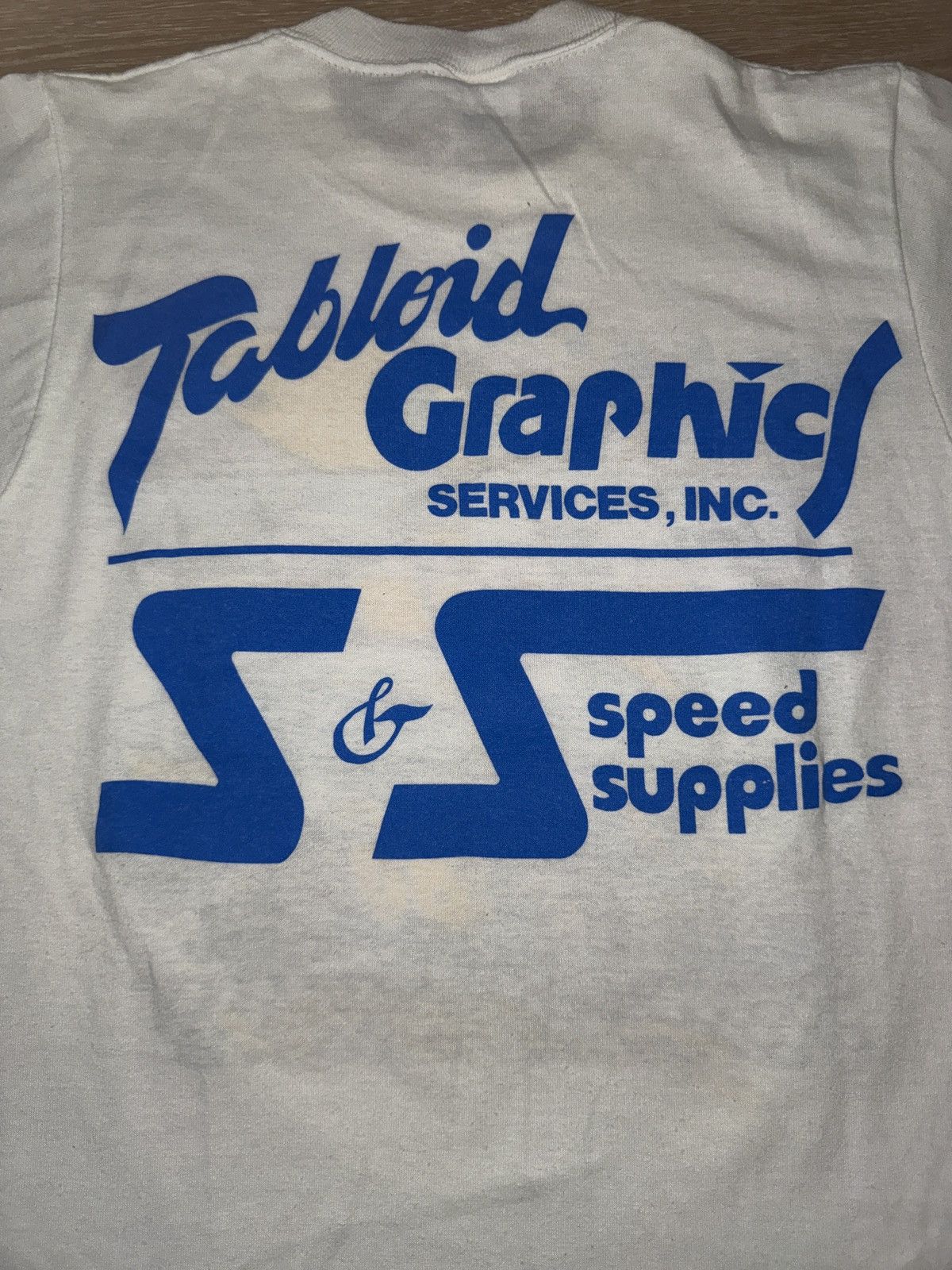 Jerzees Vintage 90’s Elvin Fetty Racing Double Sided T-Shirt Size US S / EU 44-46 / 1 - 4 Thumbnail