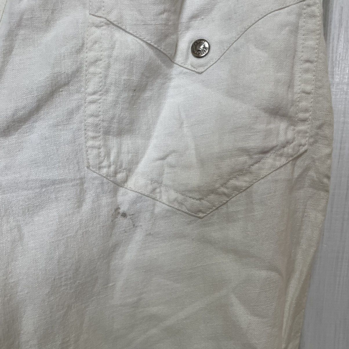 Dolce & Gabbana × Vintage Archive Dolce Gabbana 90s Linen Pants die joggers jeans Size US 34 / EU 50 - 4 Thumbnail