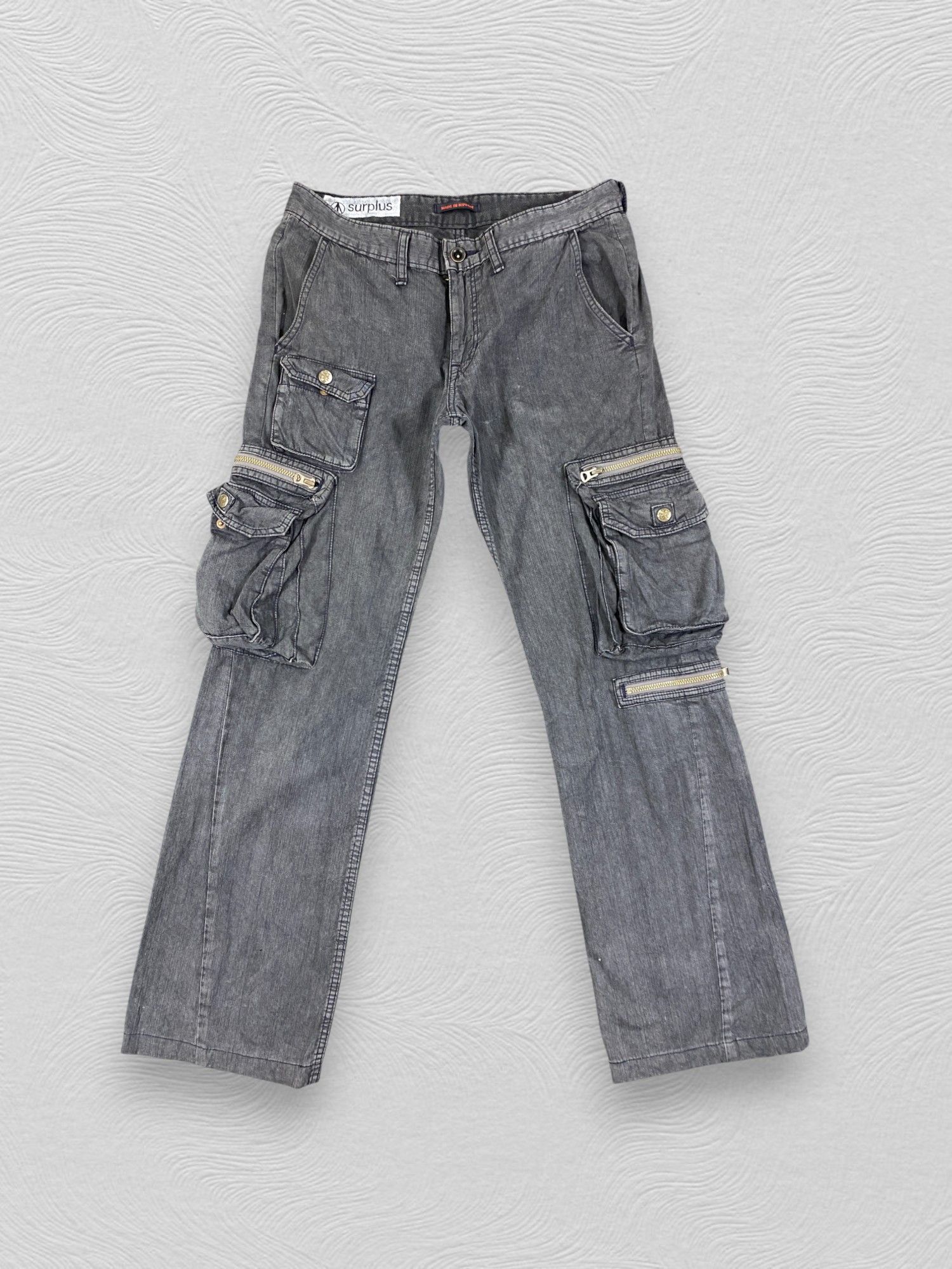 Japanese Brand Vintage Surplus Japanese Brand Cargo Pants -CP295 Size US 31 - 1 Thumbnail