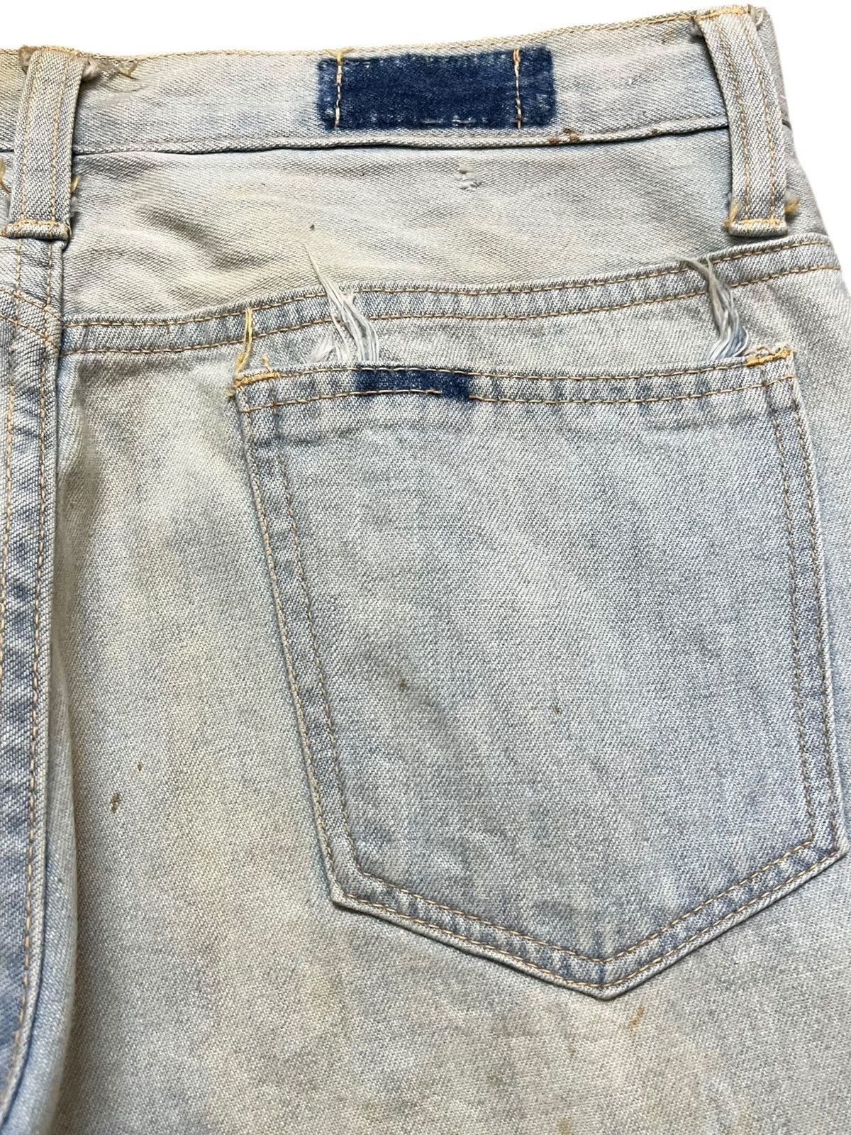 Tornado Mart Vintage Japanese Brand Flare Faded Bell Bottom Denim Size US 29 - 8 Thumbnail