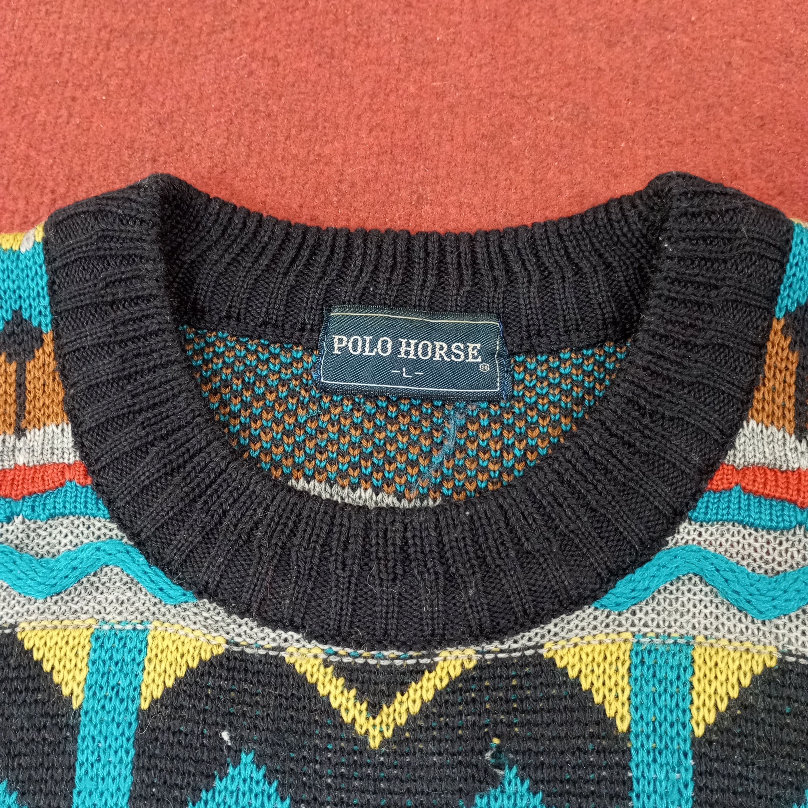 Vintage Polo Horse Streetwear Winter Style Sweatshirt c220n20 Size US M / EU 48-50 / 2 - 3 Thumbnail
