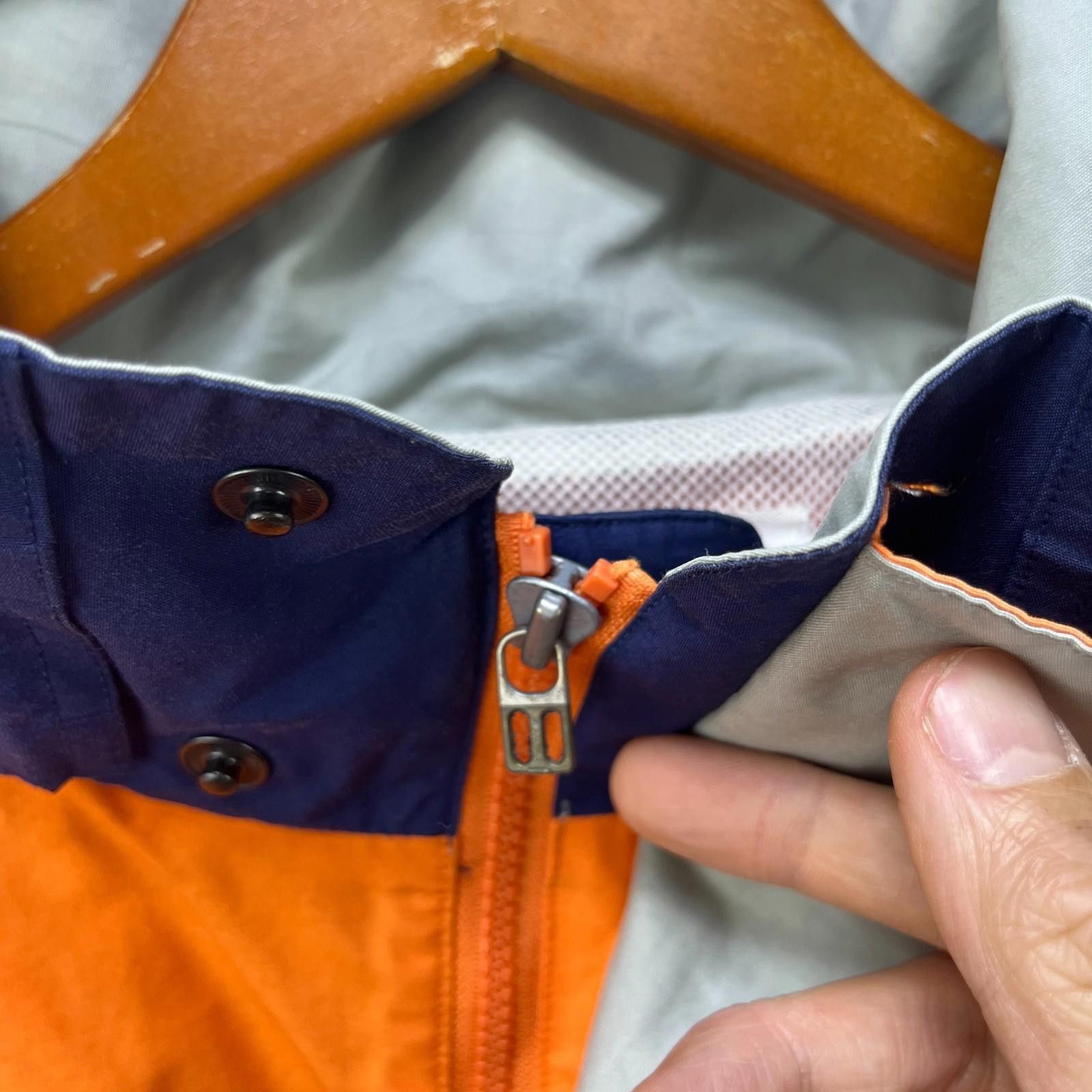 Nautica Vintage 90s Nautica Competition Windbreaker Jacket Orange XL Size US XL / EU 56 / 4 - 11 Thumbnail