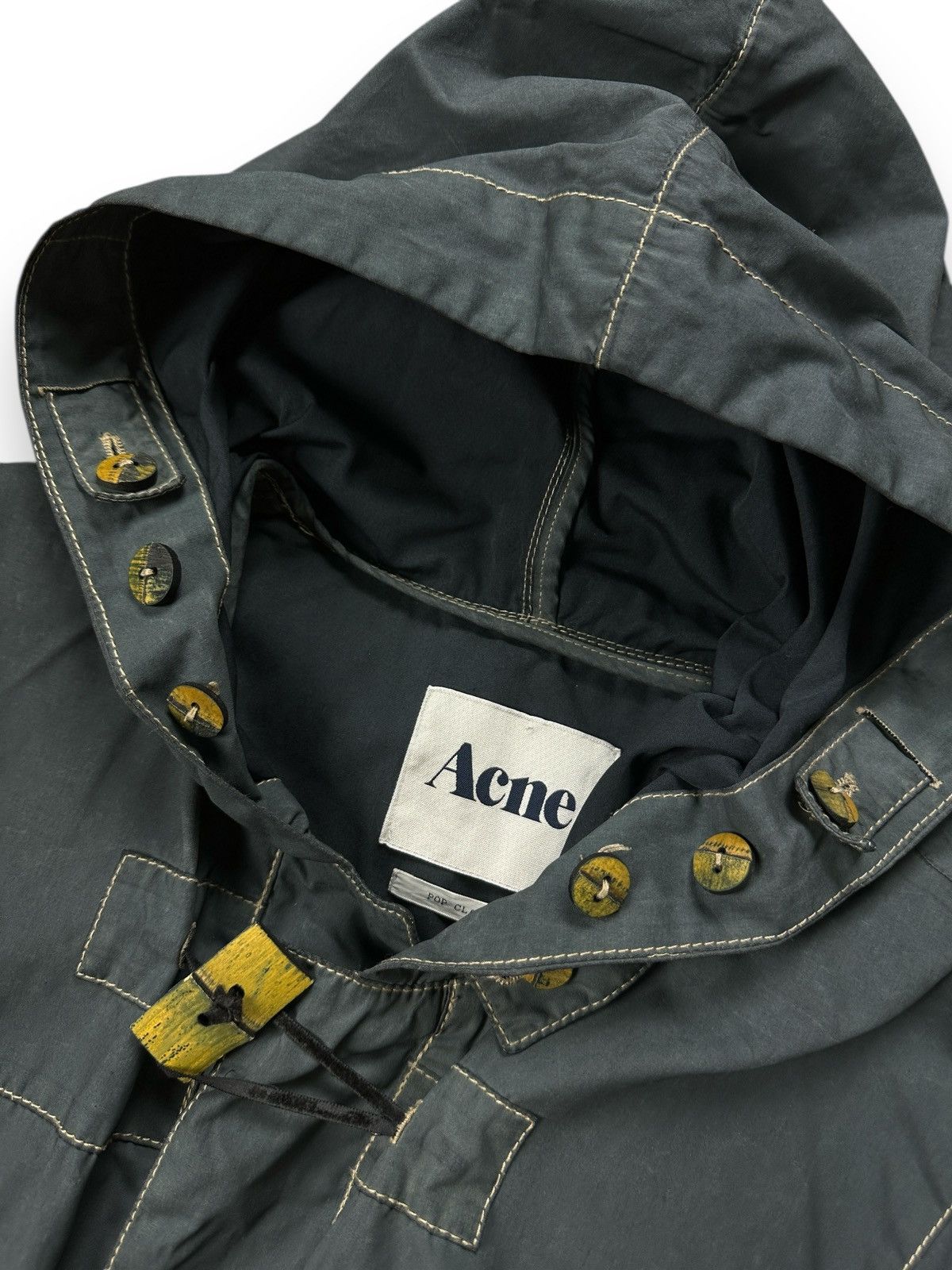 Acne Studios Acne Studios Wailer Man SS09 Waxed Parka Jacket Size 52 Size US L / EU 52-54 / 3 - 14 Thumbnail