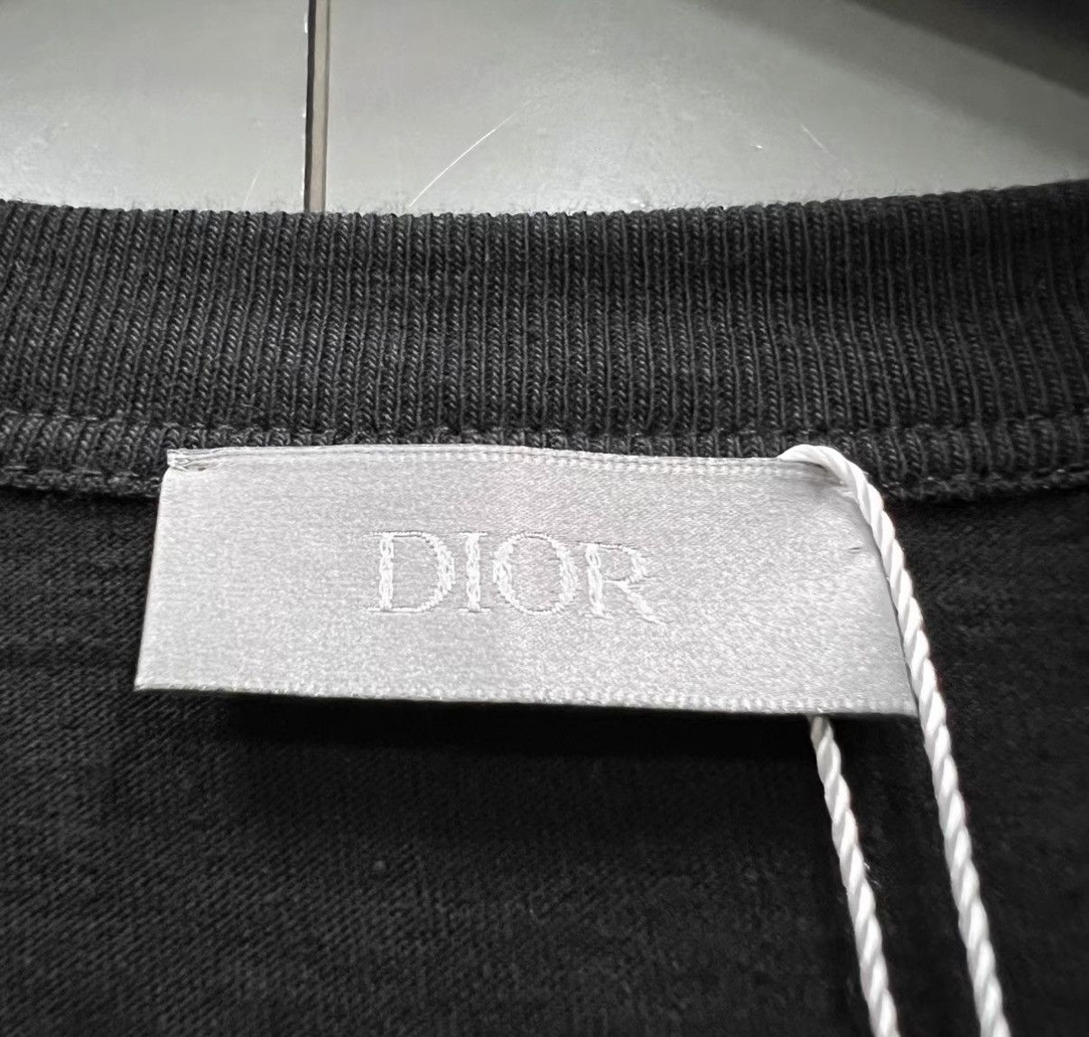 Dior Dior Black Logo Print Short Sleeve T-shirt J41 Size US XL / EU 56 / 4 - 3 Thumbnail