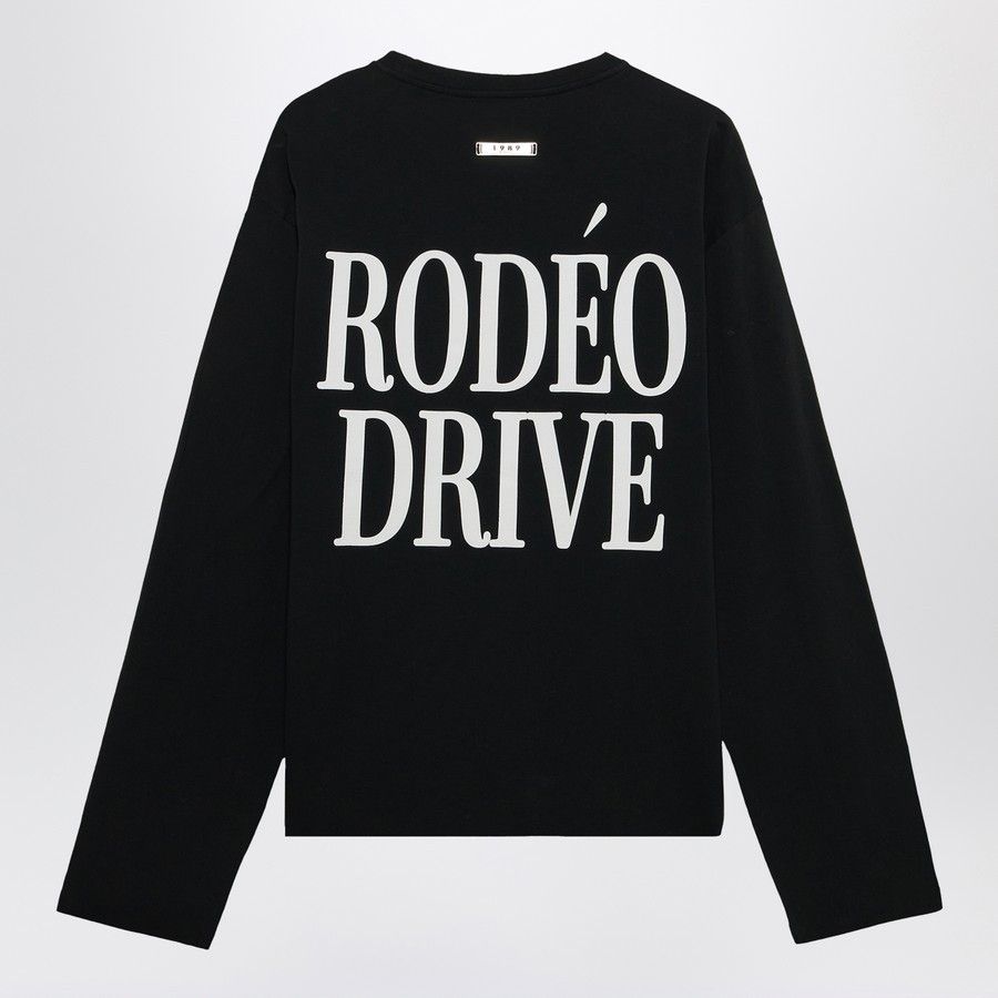 1989 STUDIO o1d2blof1124 Long Sleeve T-Shirt in Black Size US M / EU 48-50 / 2 - 2 Thumbnail