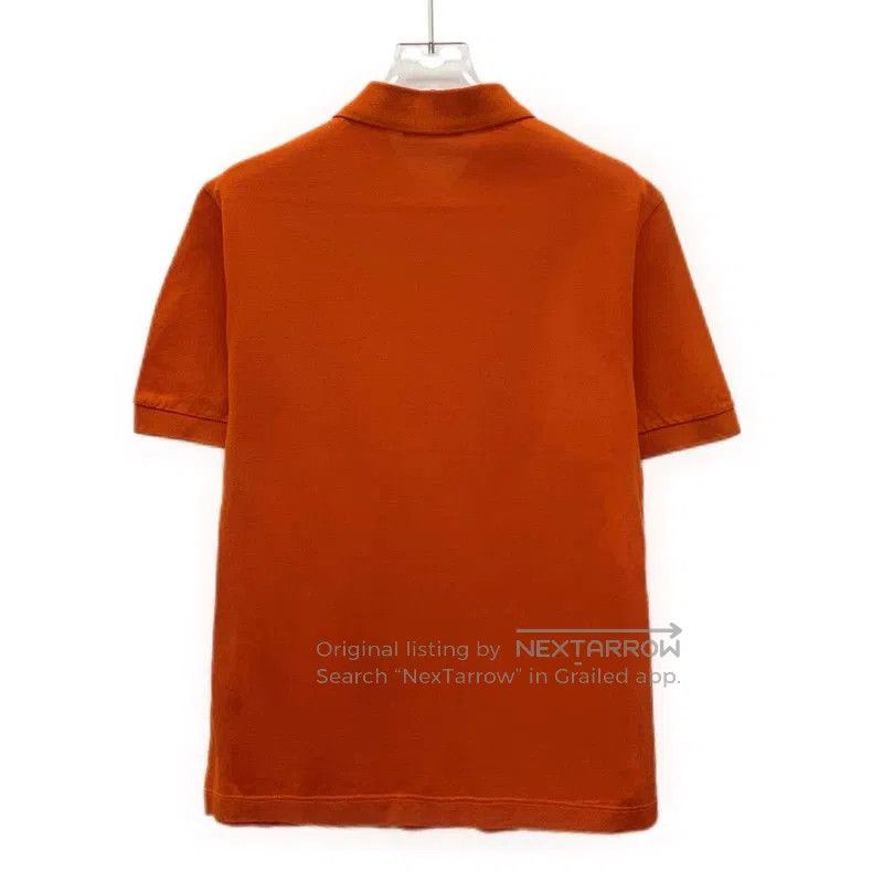 Prada Orange Prada Cotton Short Sleeve Polo Shirt. Size US L / EU 52-54 / 3 - 2 Thumbnail