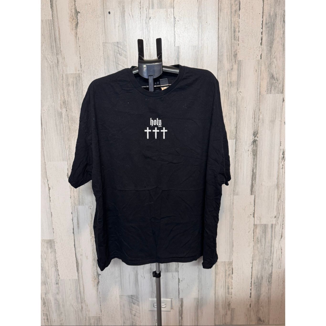 Other VLLA Holy Skull Psalm 23:4 Graphic Tee | Oversized Christian Streetwear T-Shirt – Size 4XL Size US XXL / EU 58 / 5 - 1 Thumbnail