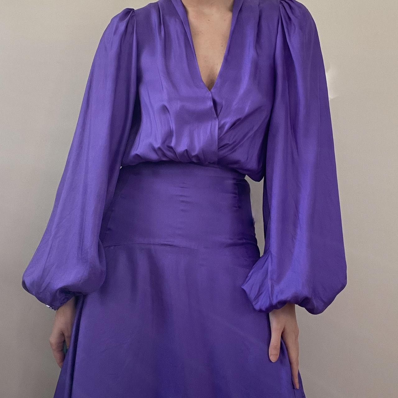 Other Oud Silk Maxi Gown Size XS / US 0-2 / IT 36-38 - 1 Thumbnail