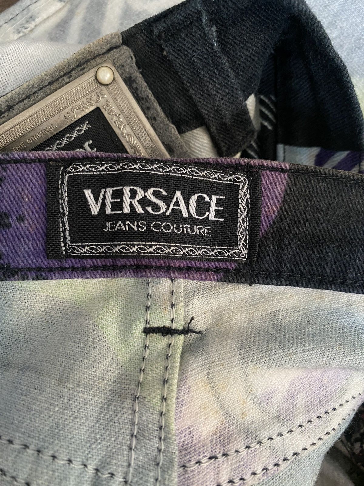 Versace 90s Versace Pantaloni Pants Size US 30 / EU 46 - 7 Thumbnail