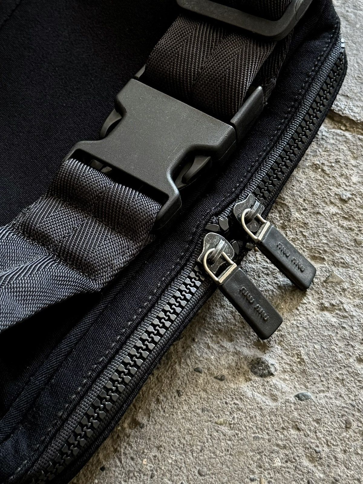 Miu Miu × Prada Miu miu - Prada - SS1999 - Neoprene waist bag Size ONE SIZE - 7 Thumbnail