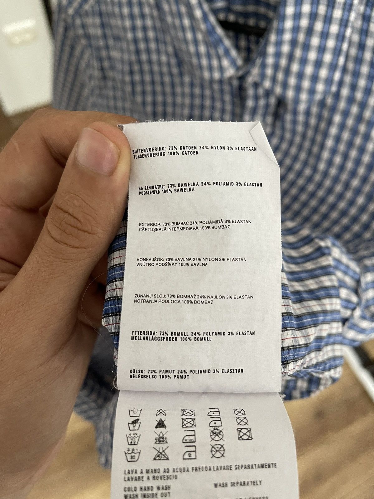 Other Prada Milano Checked Shirt Button Up Size US M / EU 48-50 / 2 - 14 Thumbnail